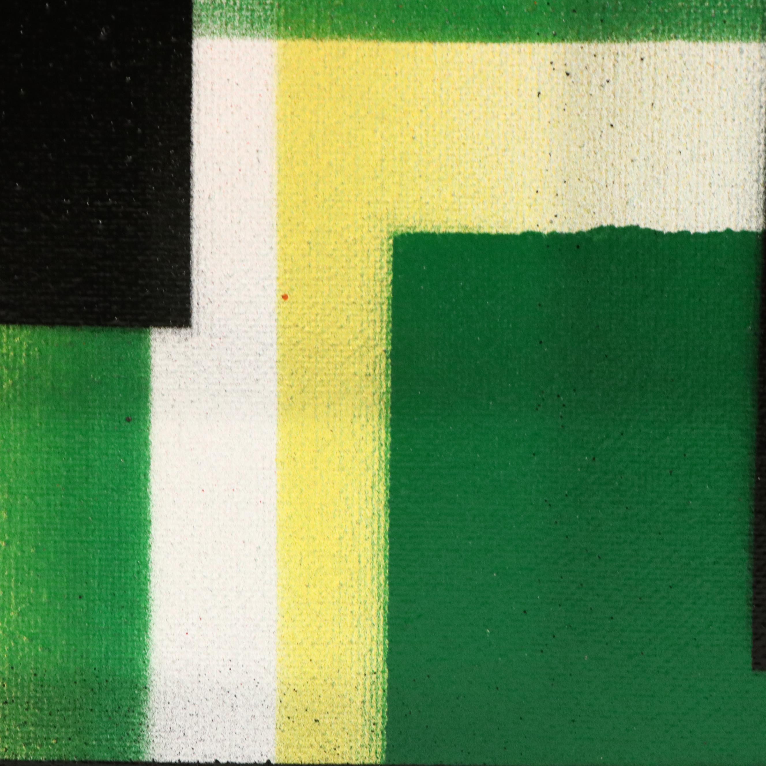 Jason Michael Durham Abstract Mixed Media Painting "Harmonic Transition," 2025