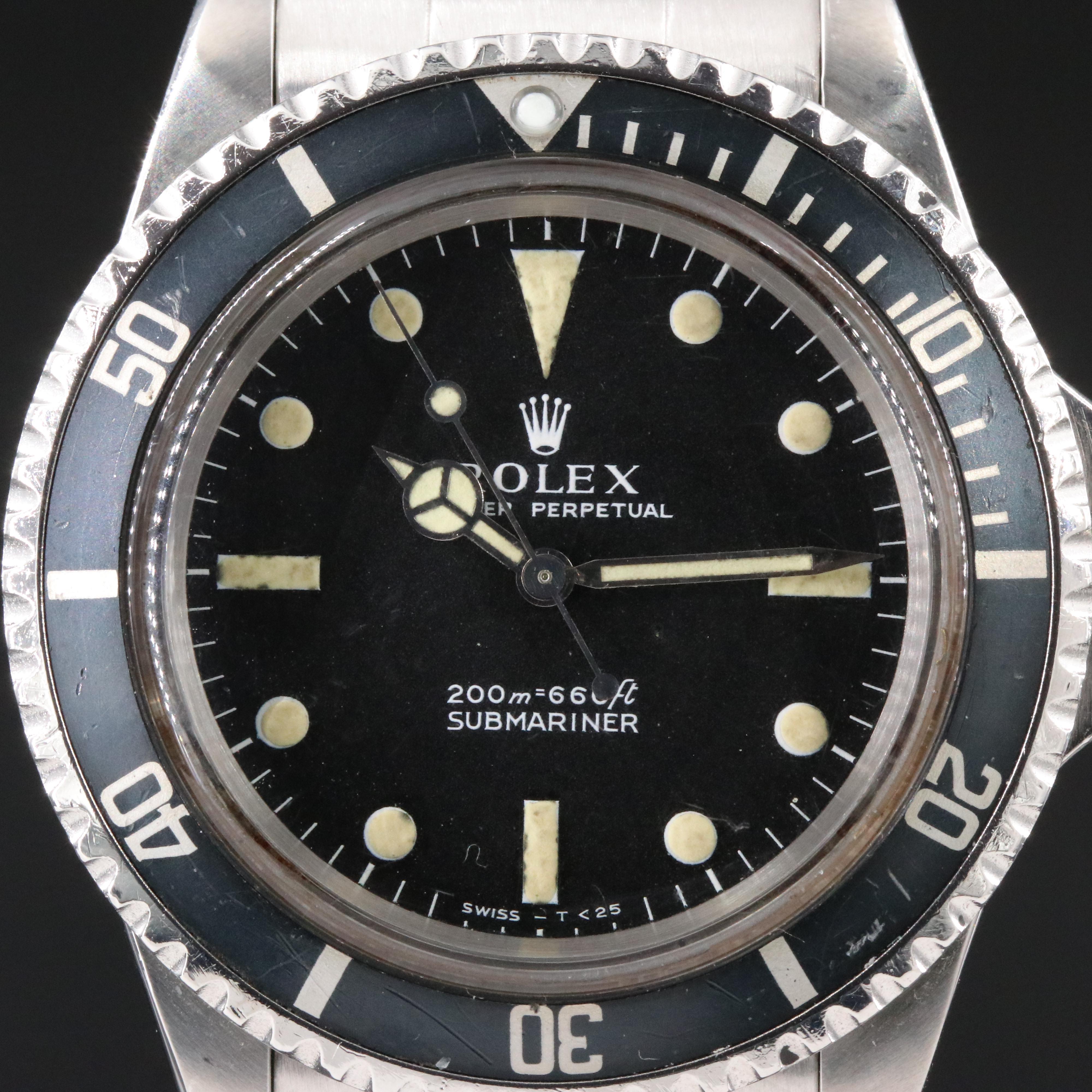 Rolex Submariner 5513 Vintage Watch c.1967