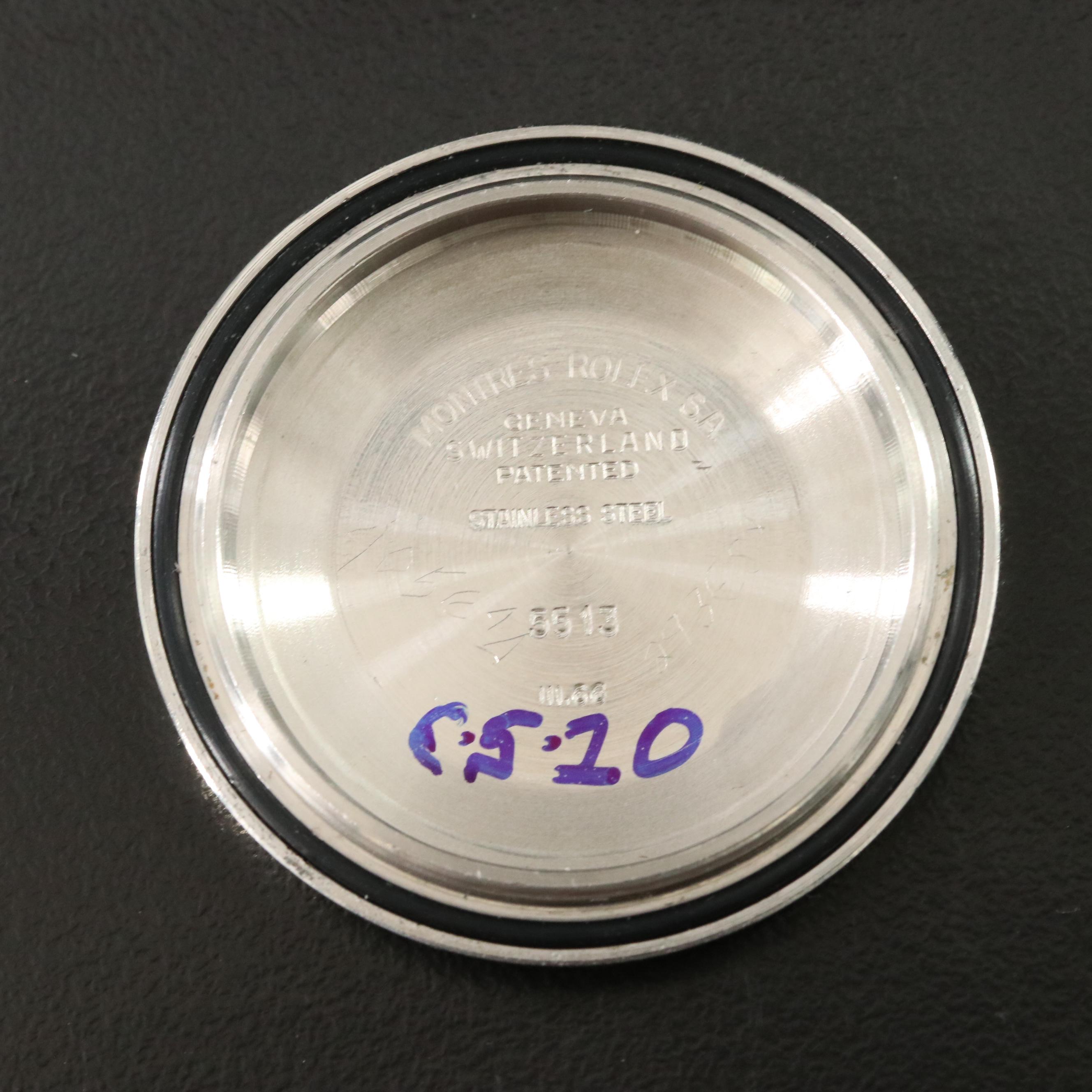 Rolex Submariner 5513 Vintage Watch c.1967