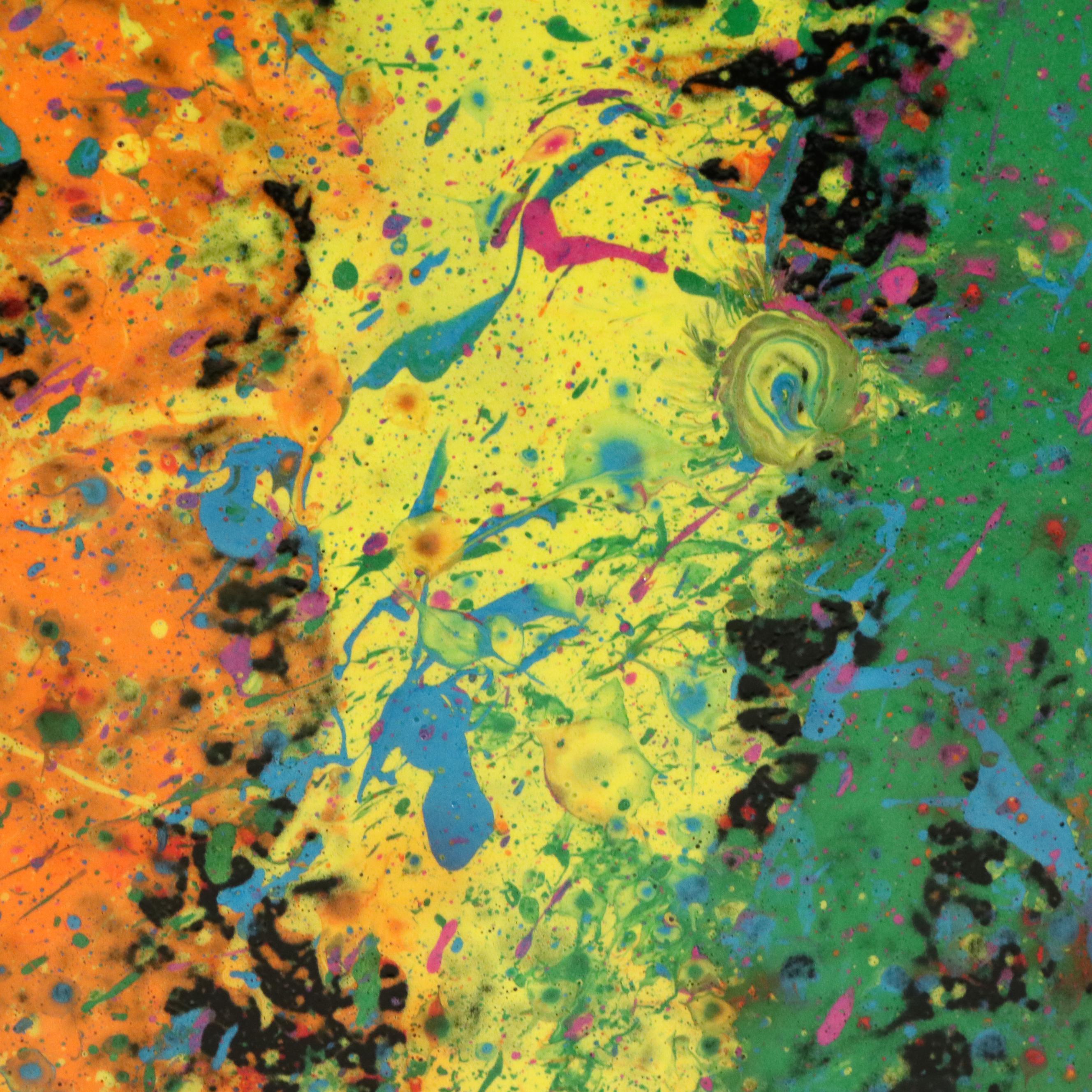 Jason Michael Durham Mixed Media Painting "Fragments of a Rainbow Dream," 2025