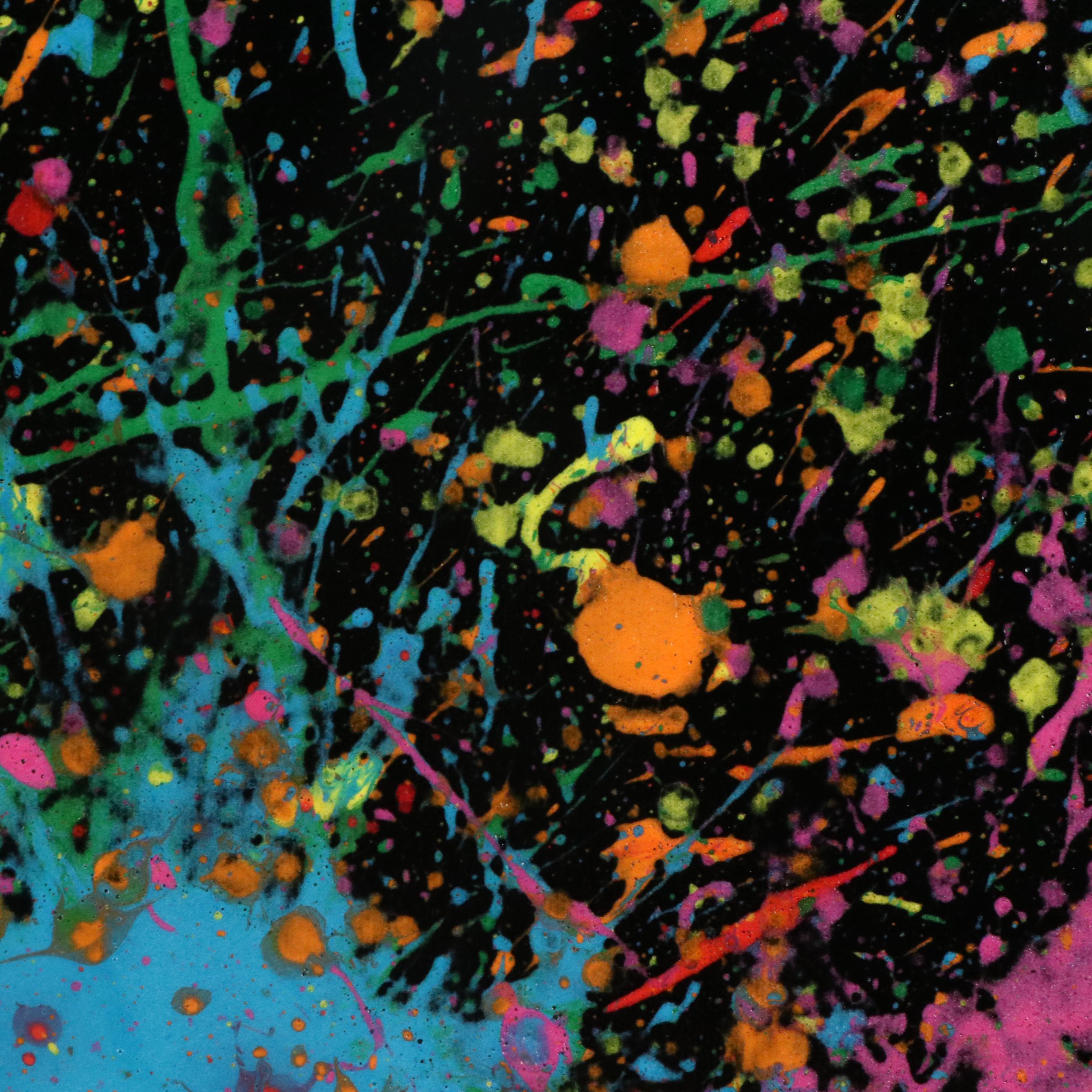 Jason Michael Durham Mixed Media Painting "Fragments of a Rainbow Dream," 2025