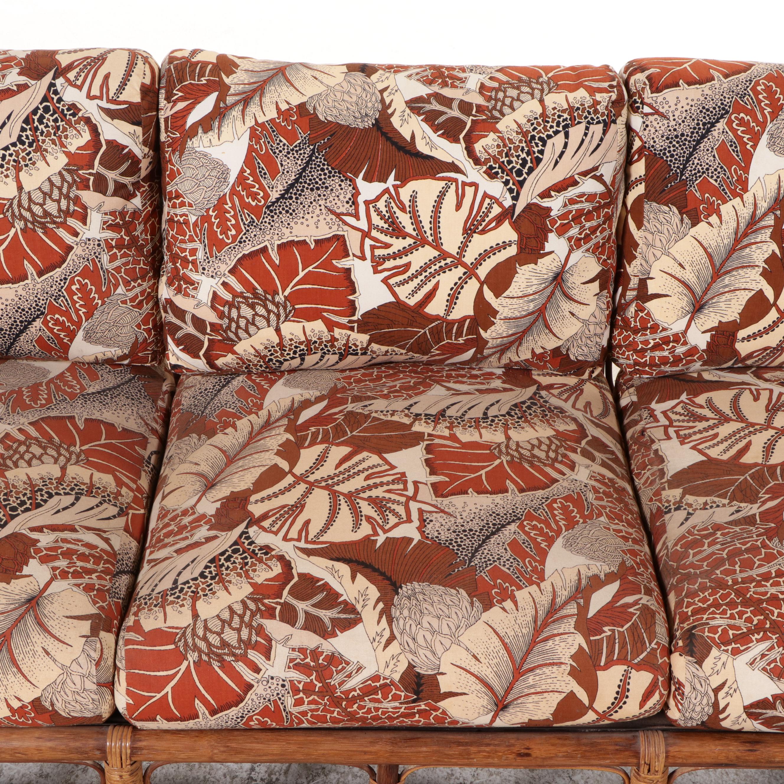 Five Piece Rattan Seating Group