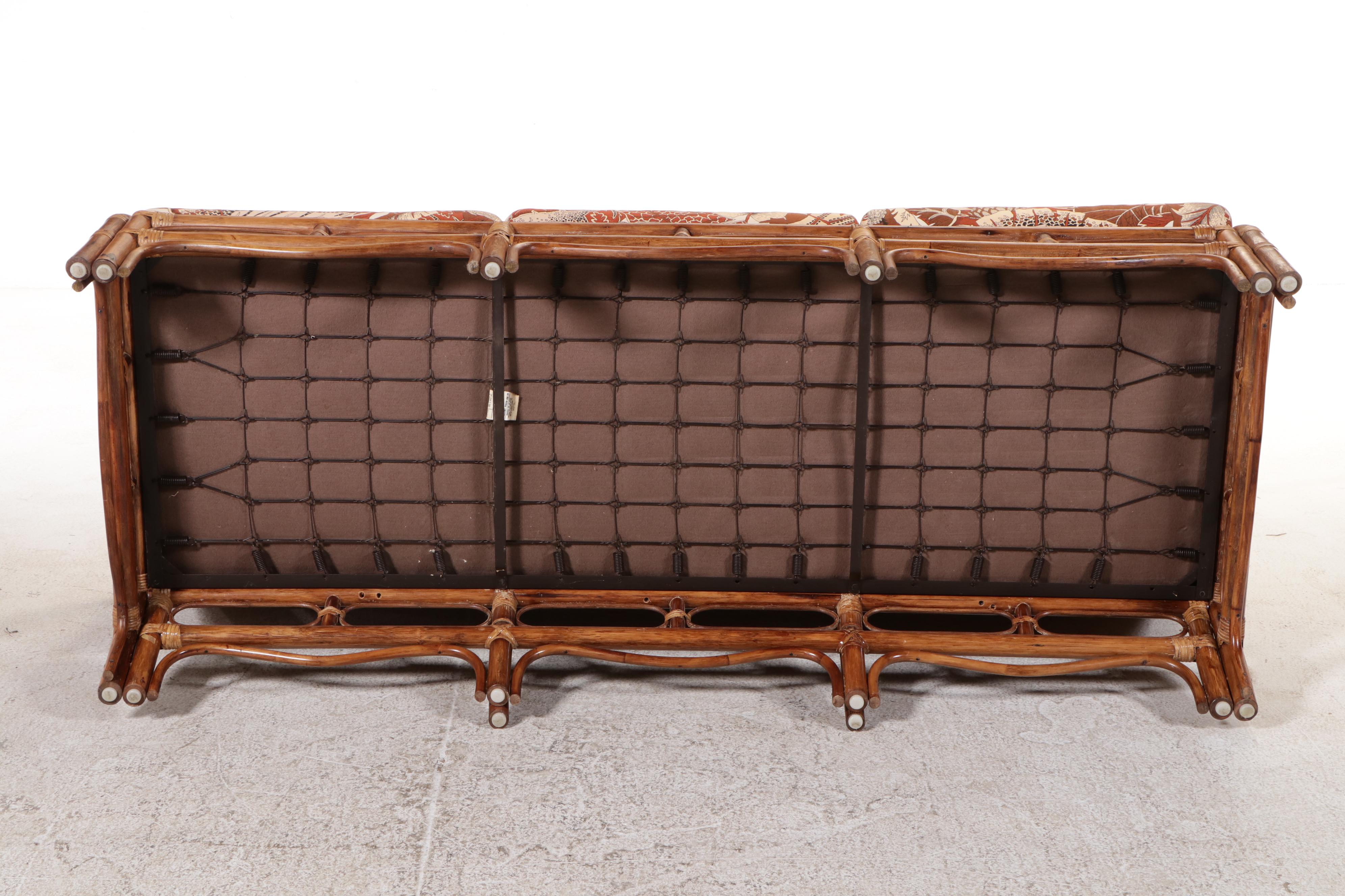 Five Piece Rattan Seating Group