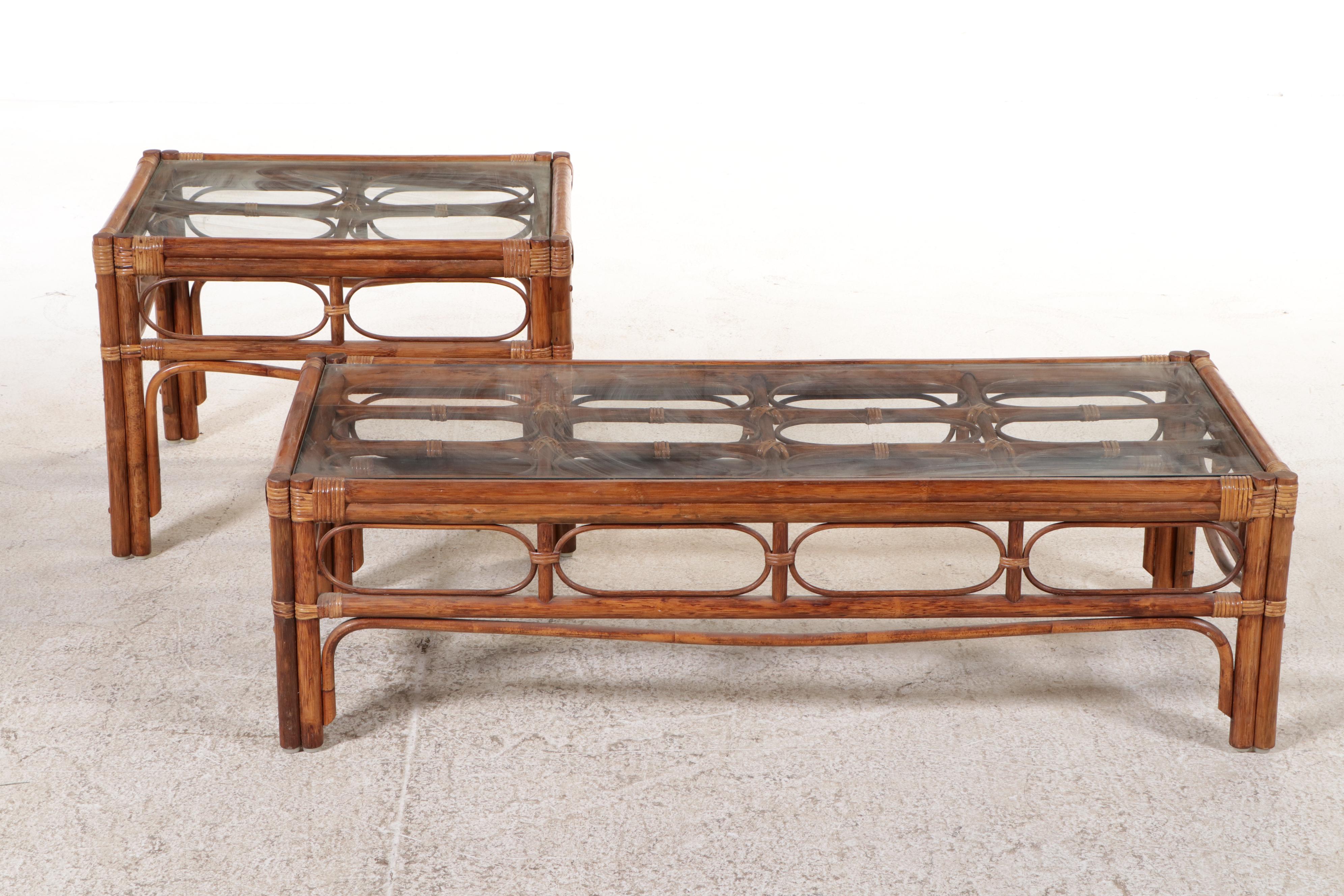 Five Piece Rattan Seating Group