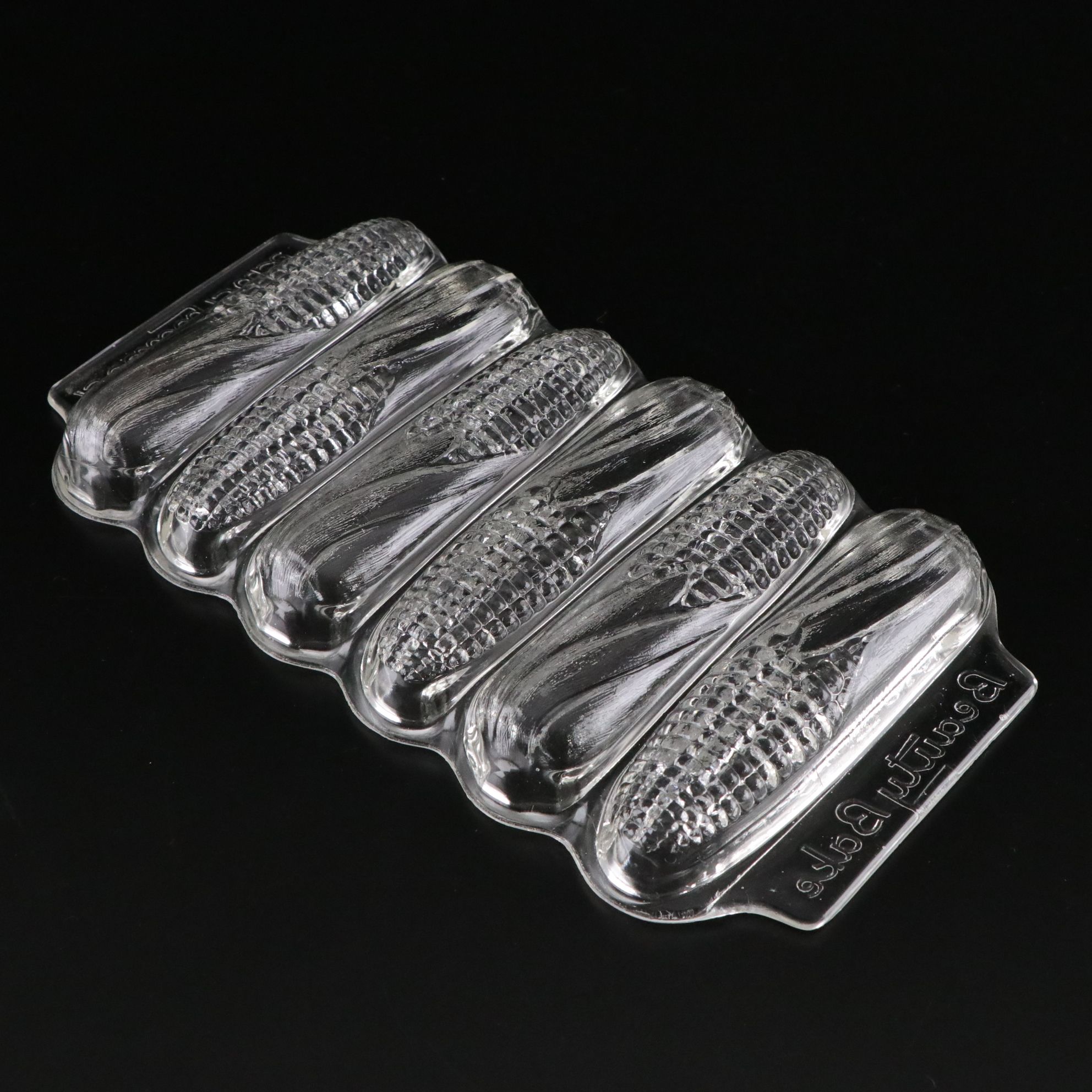 Pyrex Baking Dish, Glass Corn Molds, and Other Glass Kitchenware