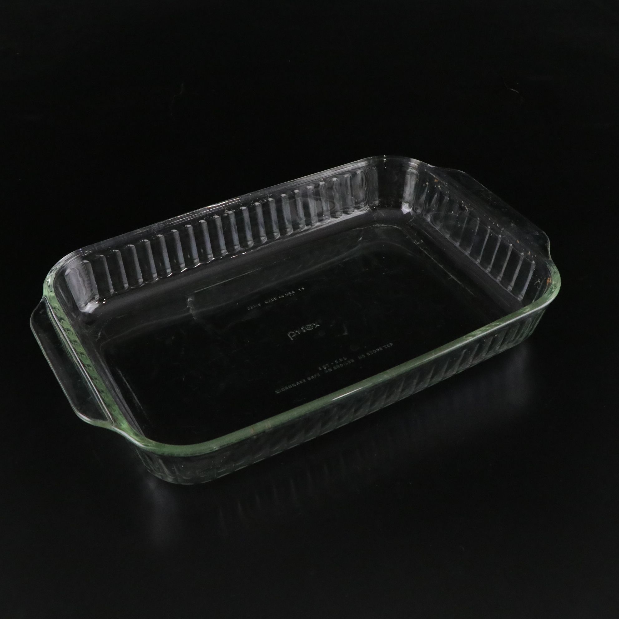 Pyrex Baking Dish, Glass Corn Molds, and Other Glass Kitchenware