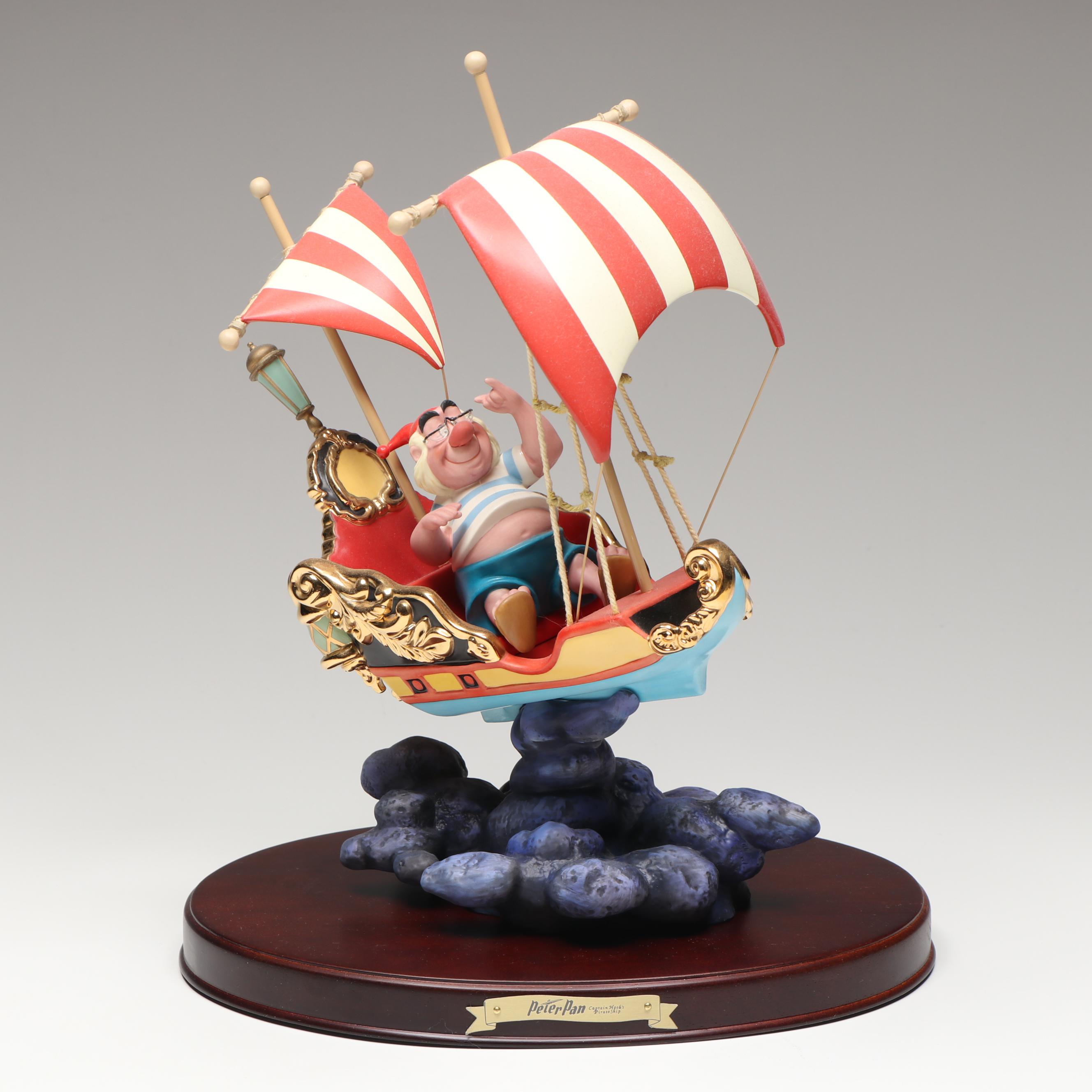 Disney Peter Pan "Mr. Smee's Flgiht" 50th Anniversary Limited Edition Figurine