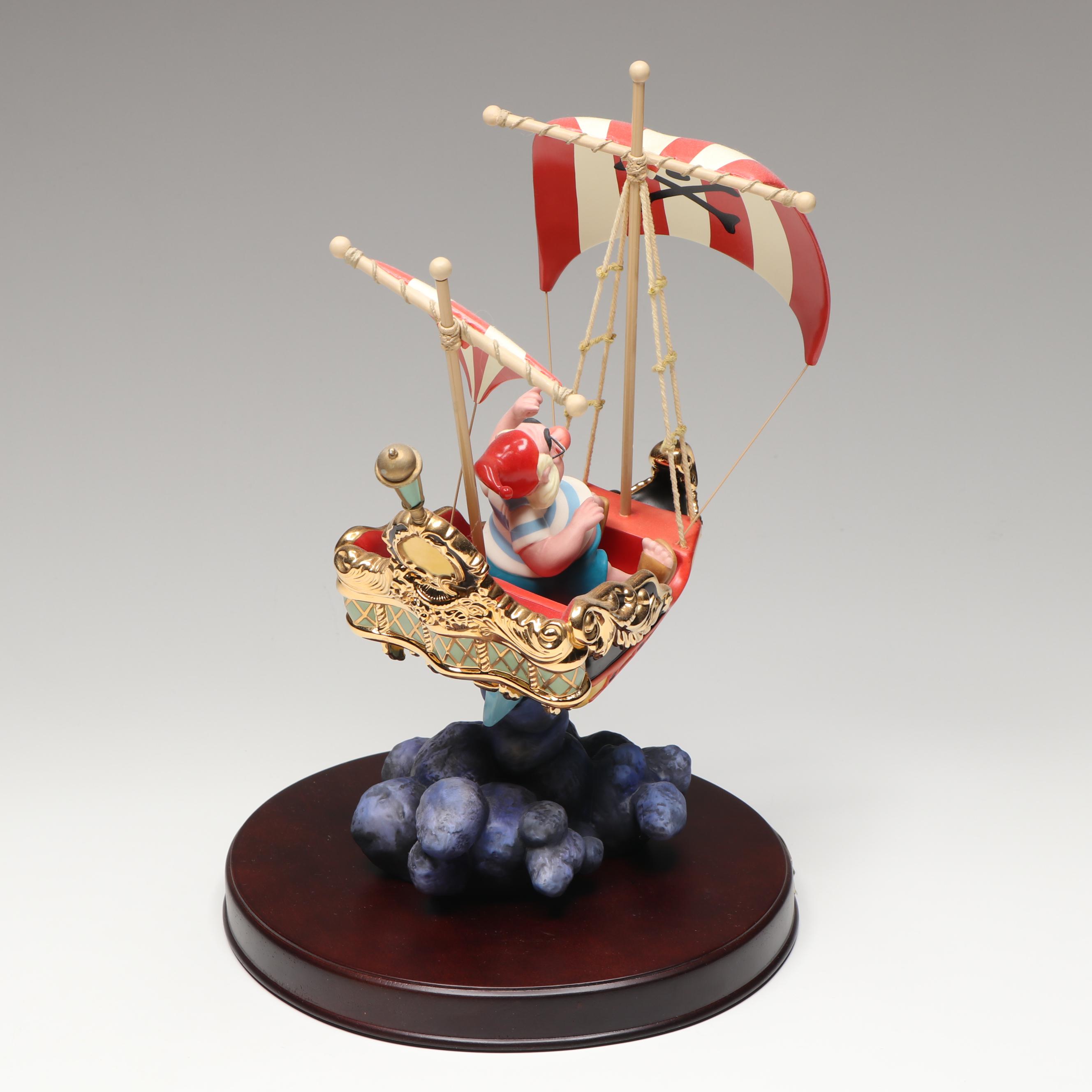 Disney Peter Pan "Mr. Smee's Flgiht" 50th Anniversary Limited Edition Figurine