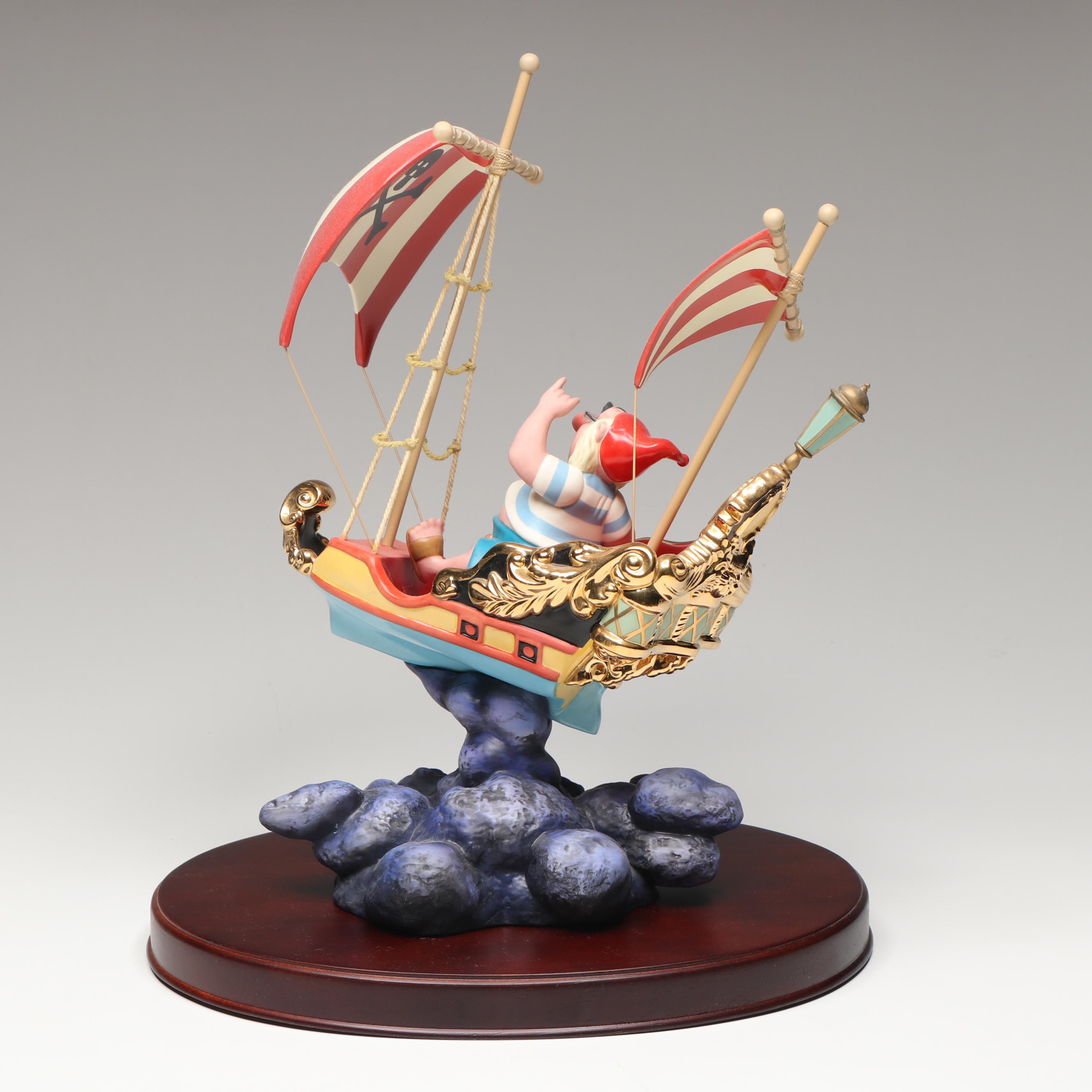 Disney Peter Pan "Mr. Smee's Flgiht" 50th Anniversary Limited Edition Figurine