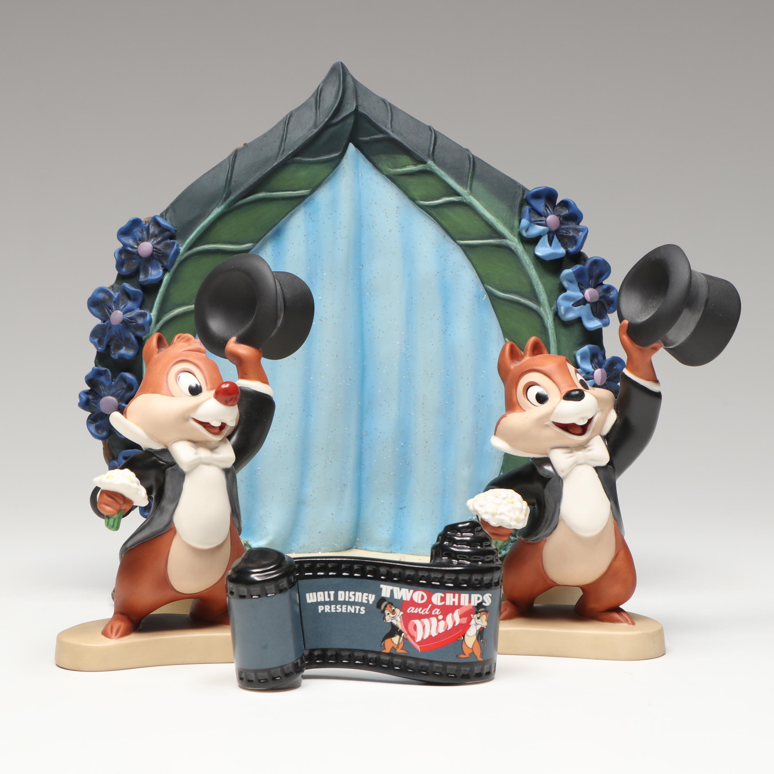 Disney Two Chips and a Miss "Debonair Dale" and "Charming Chip" Figurines, 2000s