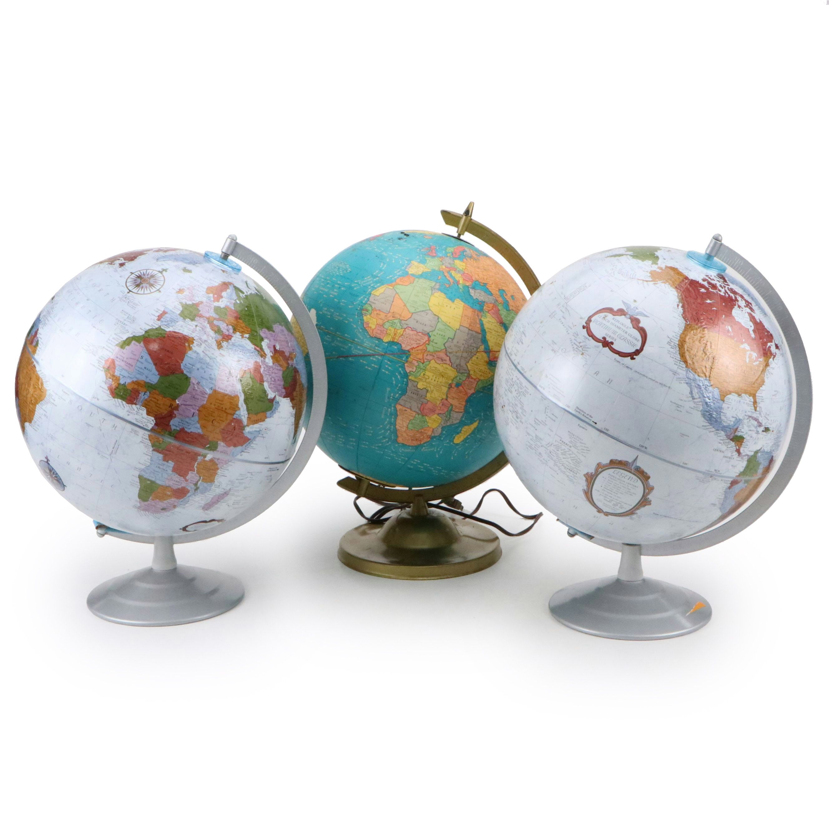 Replogle Platinum Classic Series with Other Desk Globes