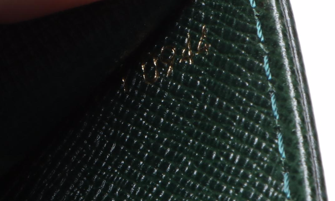 Louis Vuitton Serviette Kourad Briefcase in Épicéa Taïga Leather