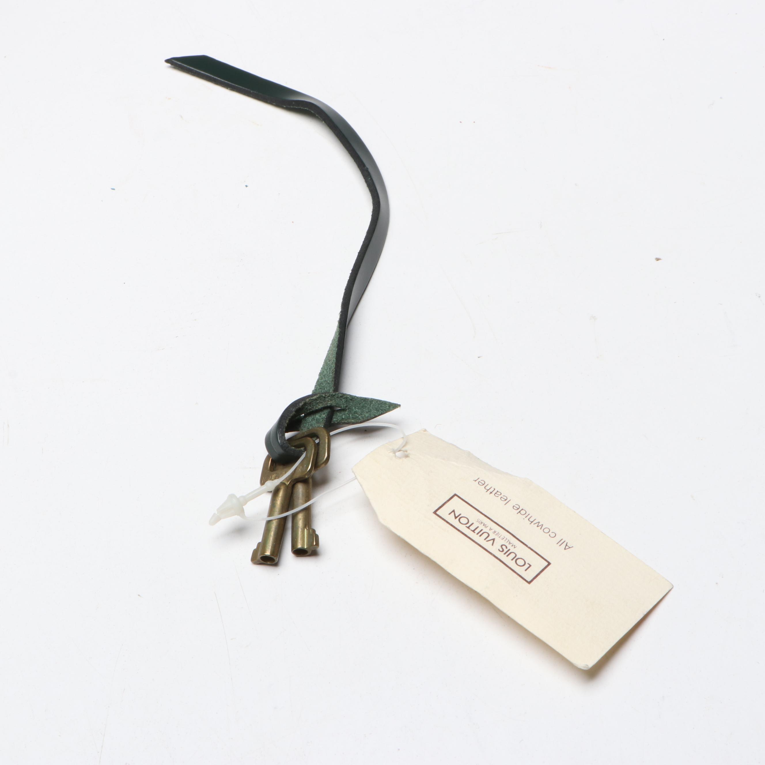 Louis Vuitton Serviette Kourad Briefcase in Épicéa Taïga Leather