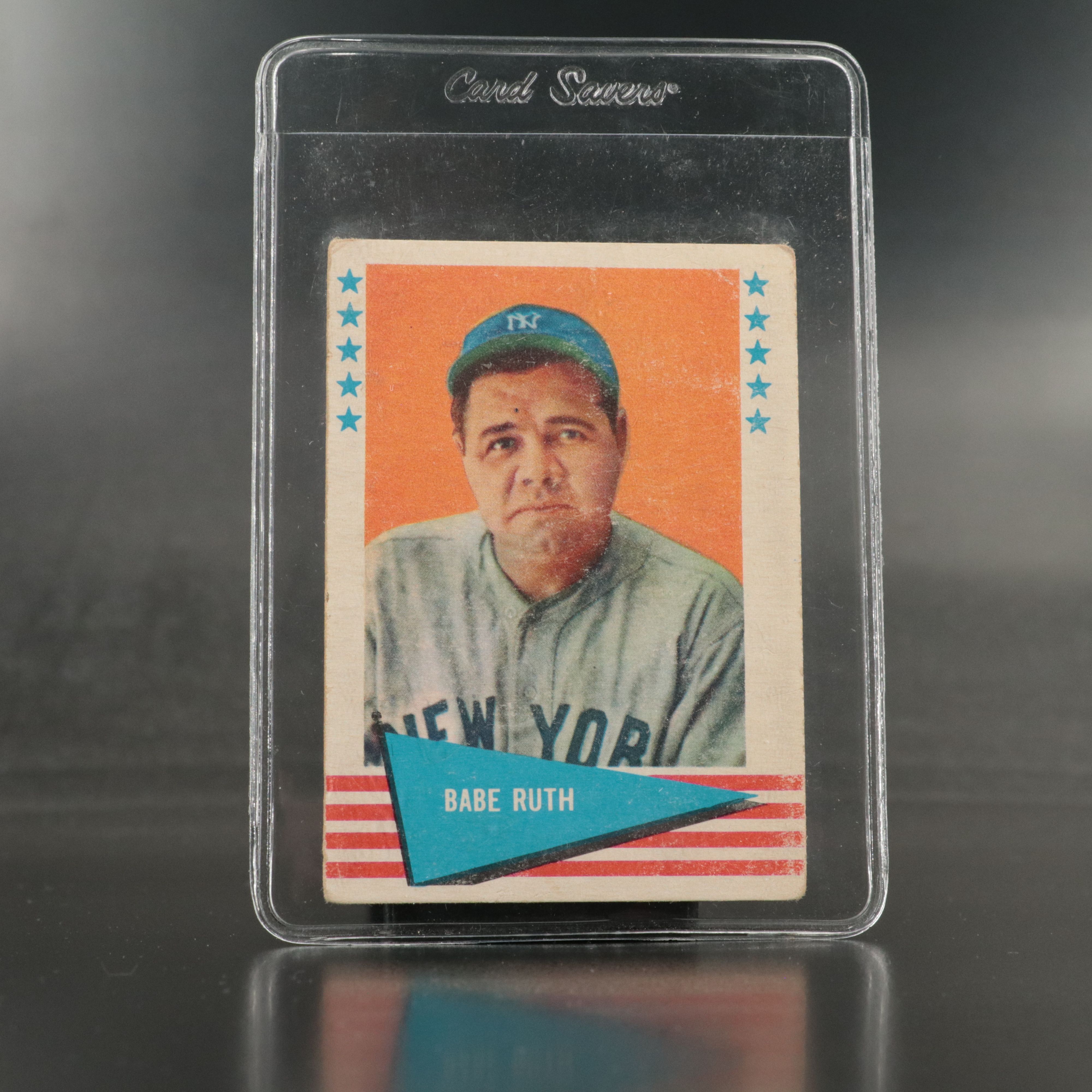 1961 Fleer Babe Ruth New York Yankees Baseball Card