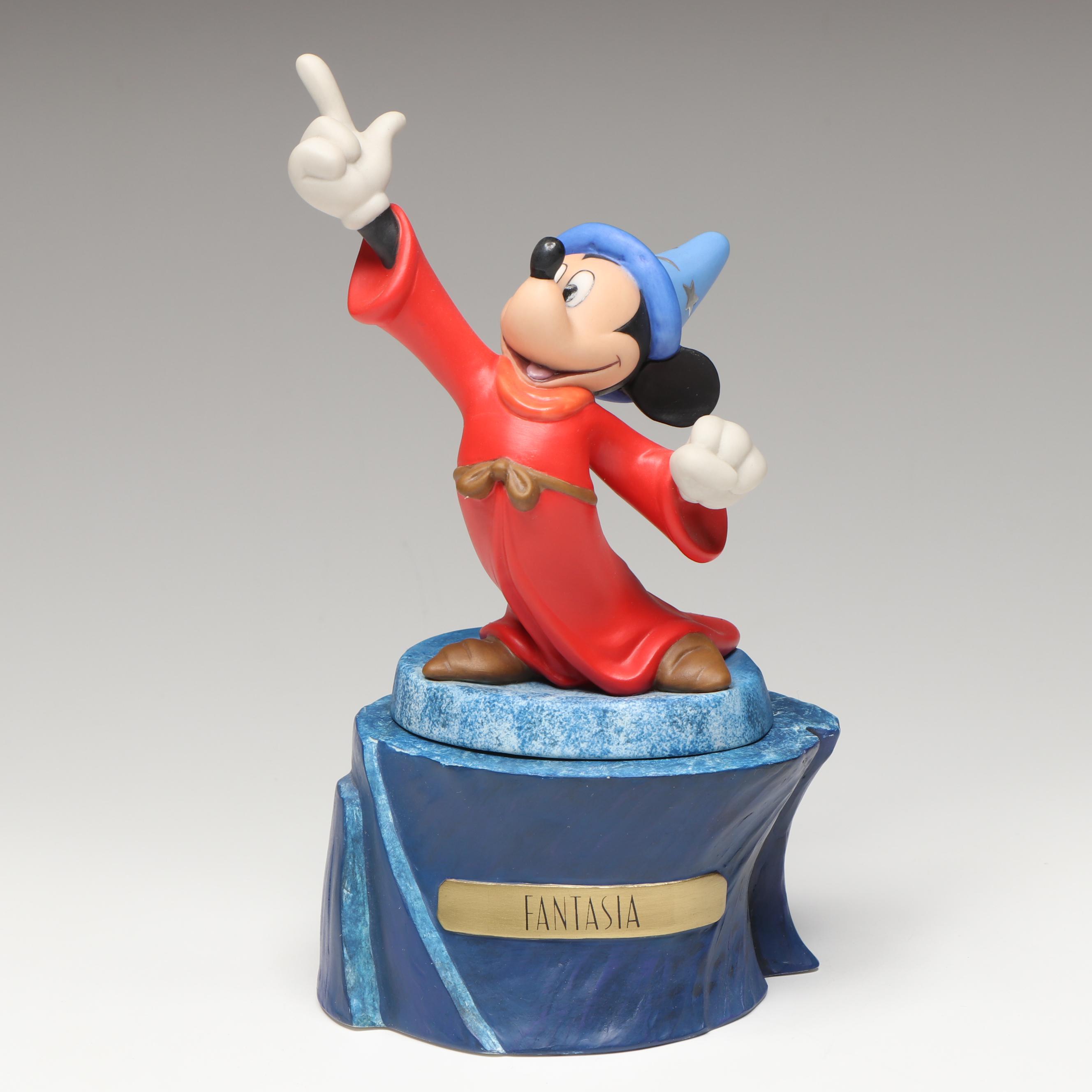 Disney Fantasia "Summoning the Stars" Mickey Mouse 70th Birthday Figurine