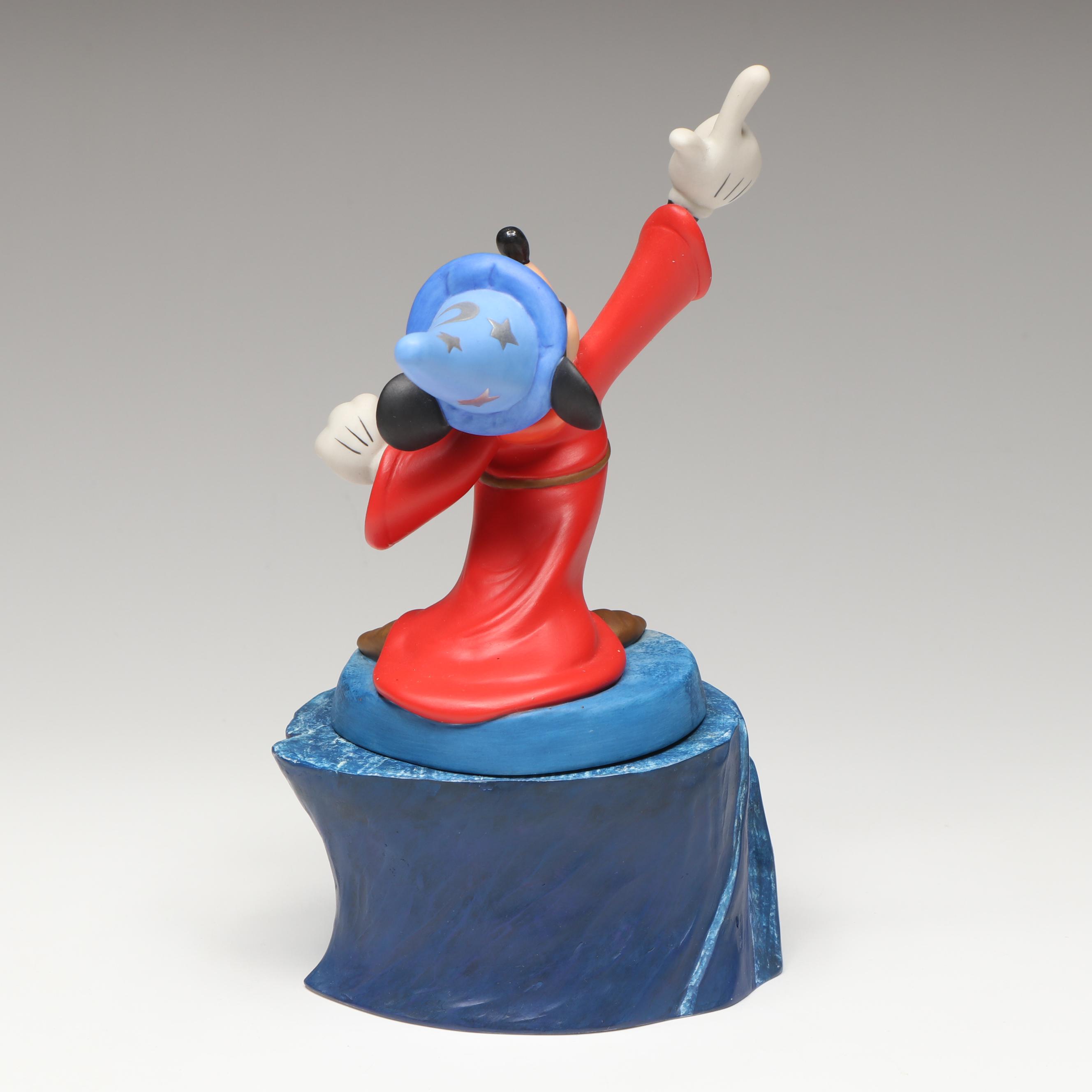 Disney Fantasia "Summoning the Stars" Mickey Mouse 70th Birthday Figurine