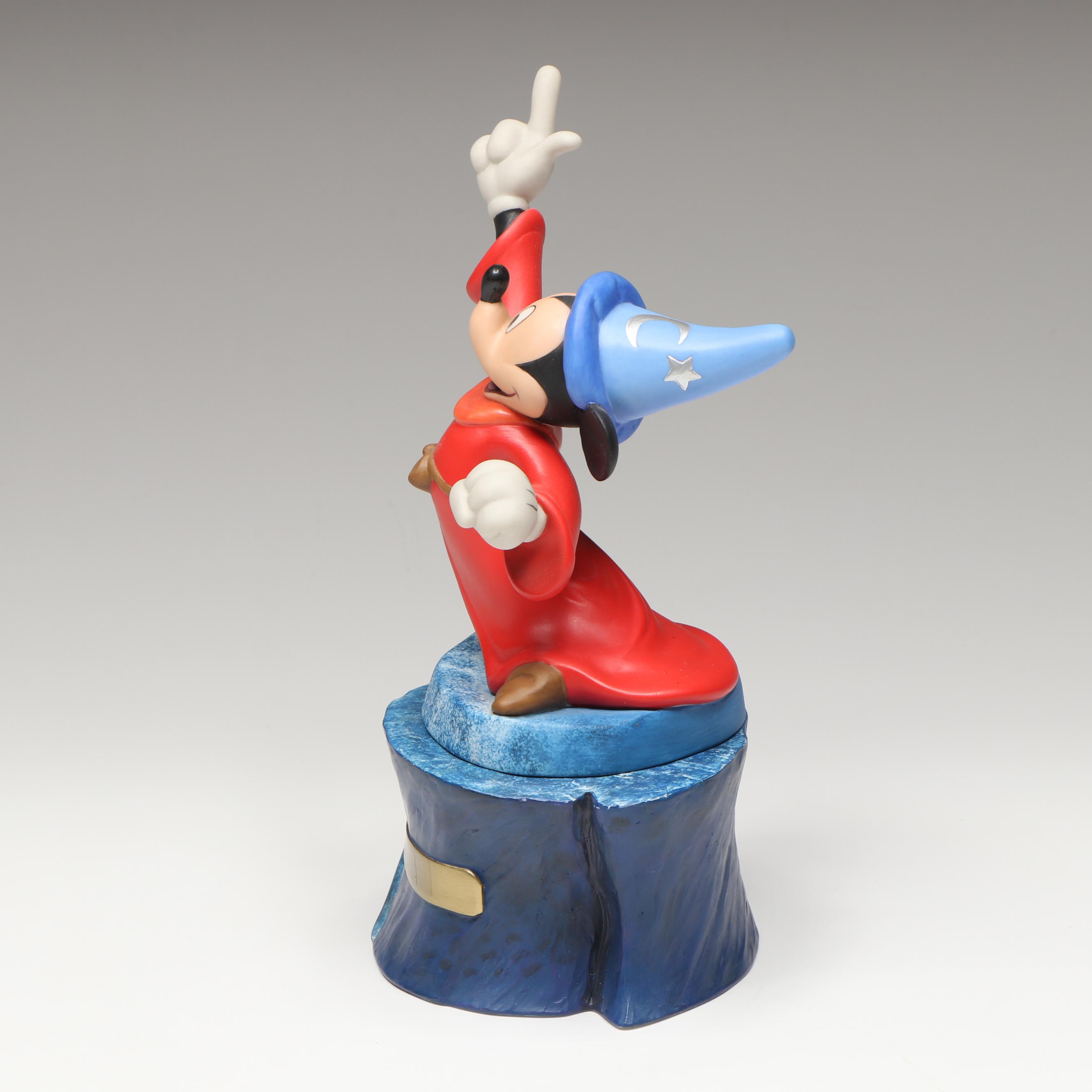Disney Fantasia "Summoning the Stars" Mickey Mouse 70th Birthday Figurine