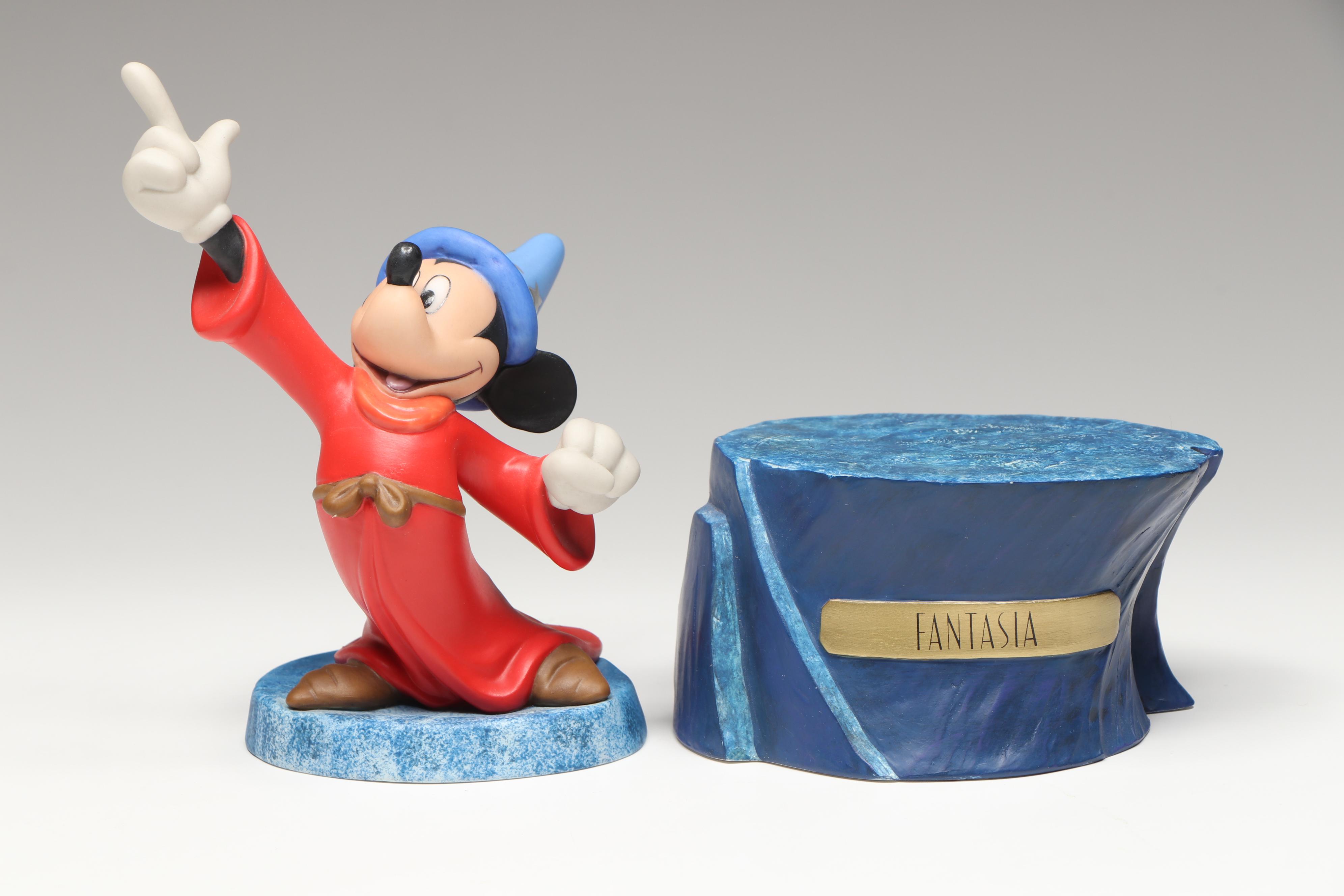 Disney Fantasia "Summoning the Stars" Mickey Mouse 70th Birthday Figurine
