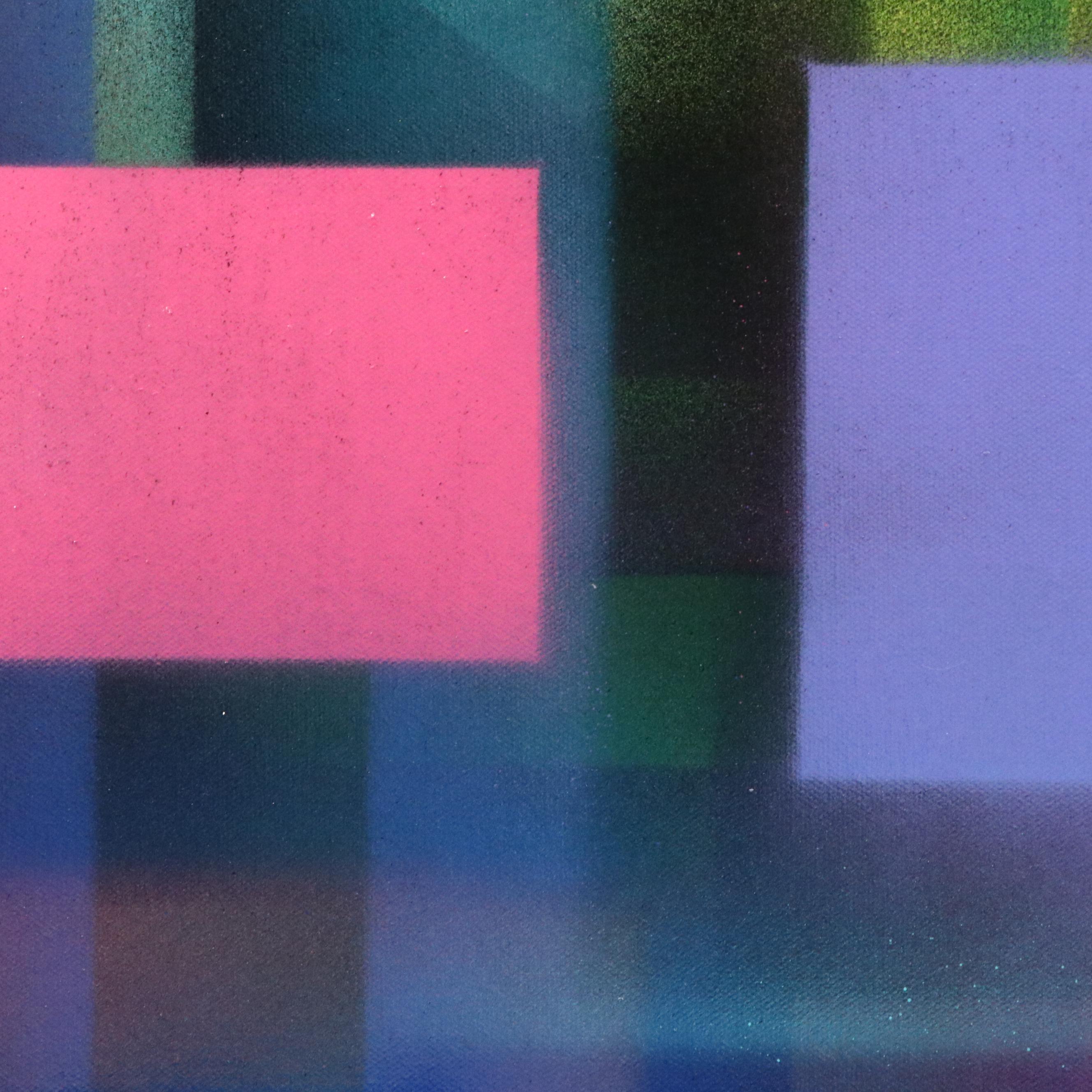 Jason Michael Durham Mixed Media Painting "The Space Between," 2025