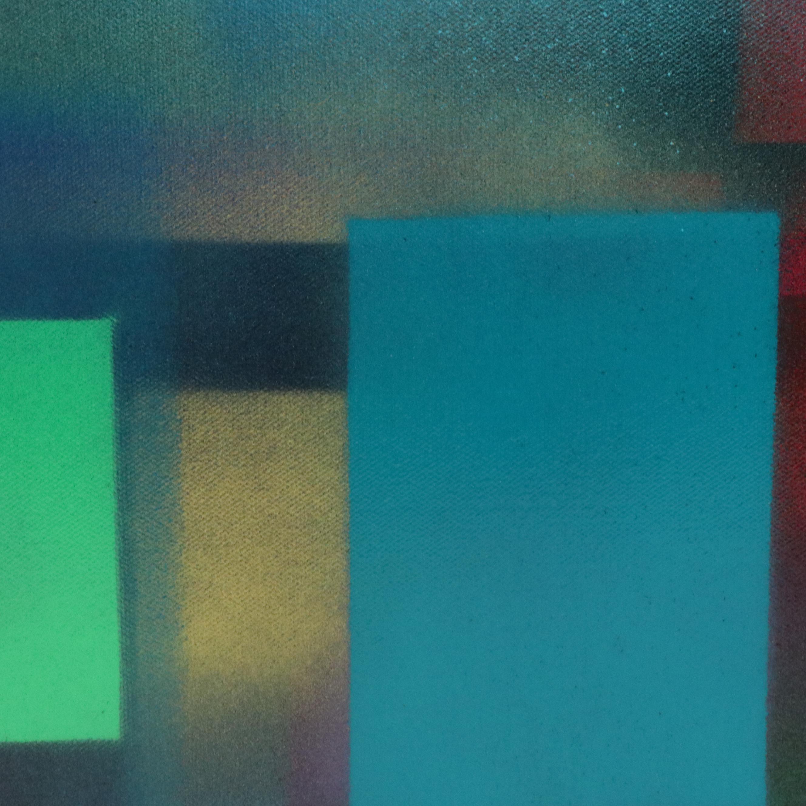 Jason Michael Durham Mixed Media Painting "The Space Between," 2025