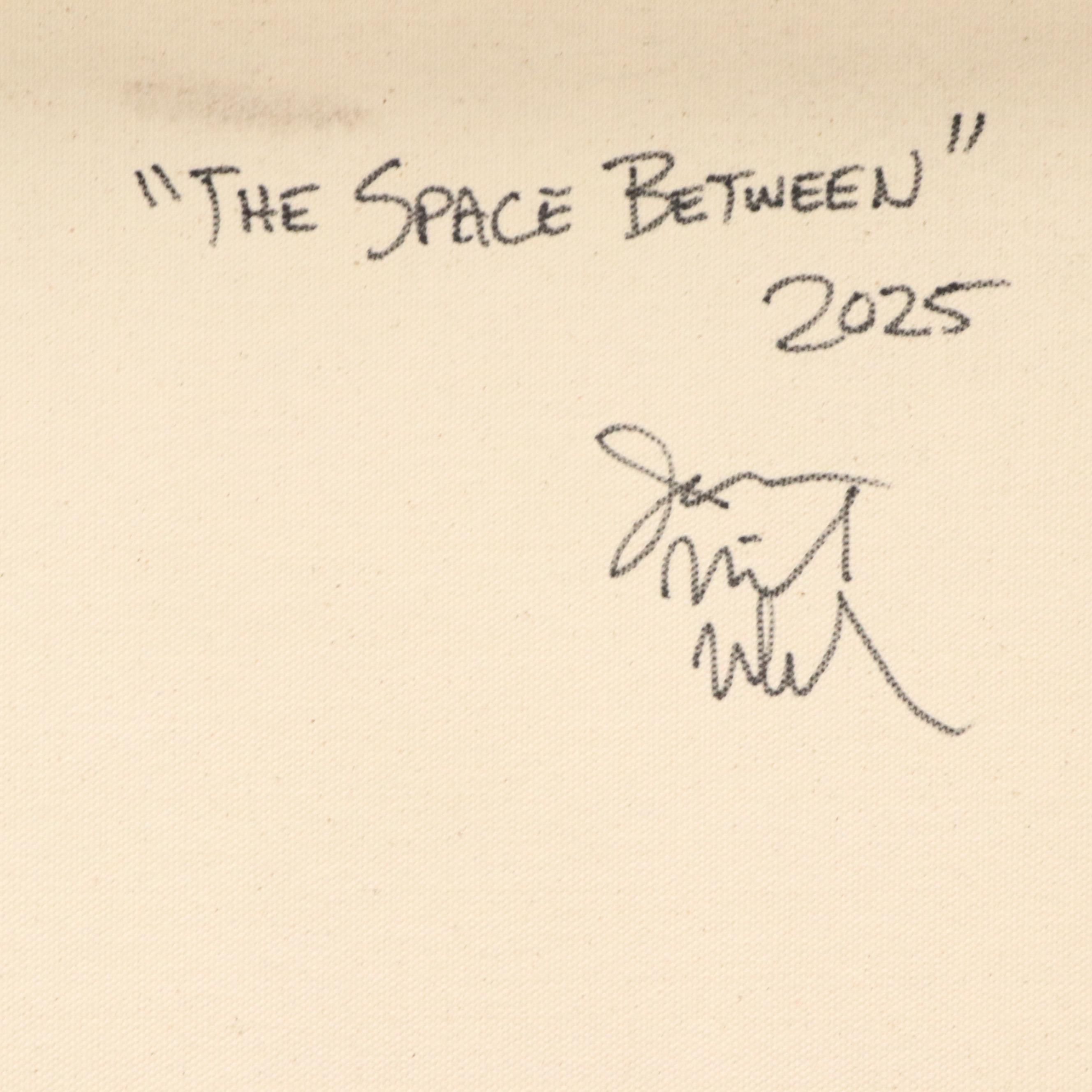 Jason Michael Durham Mixed Media Painting "The Space Between," 2025