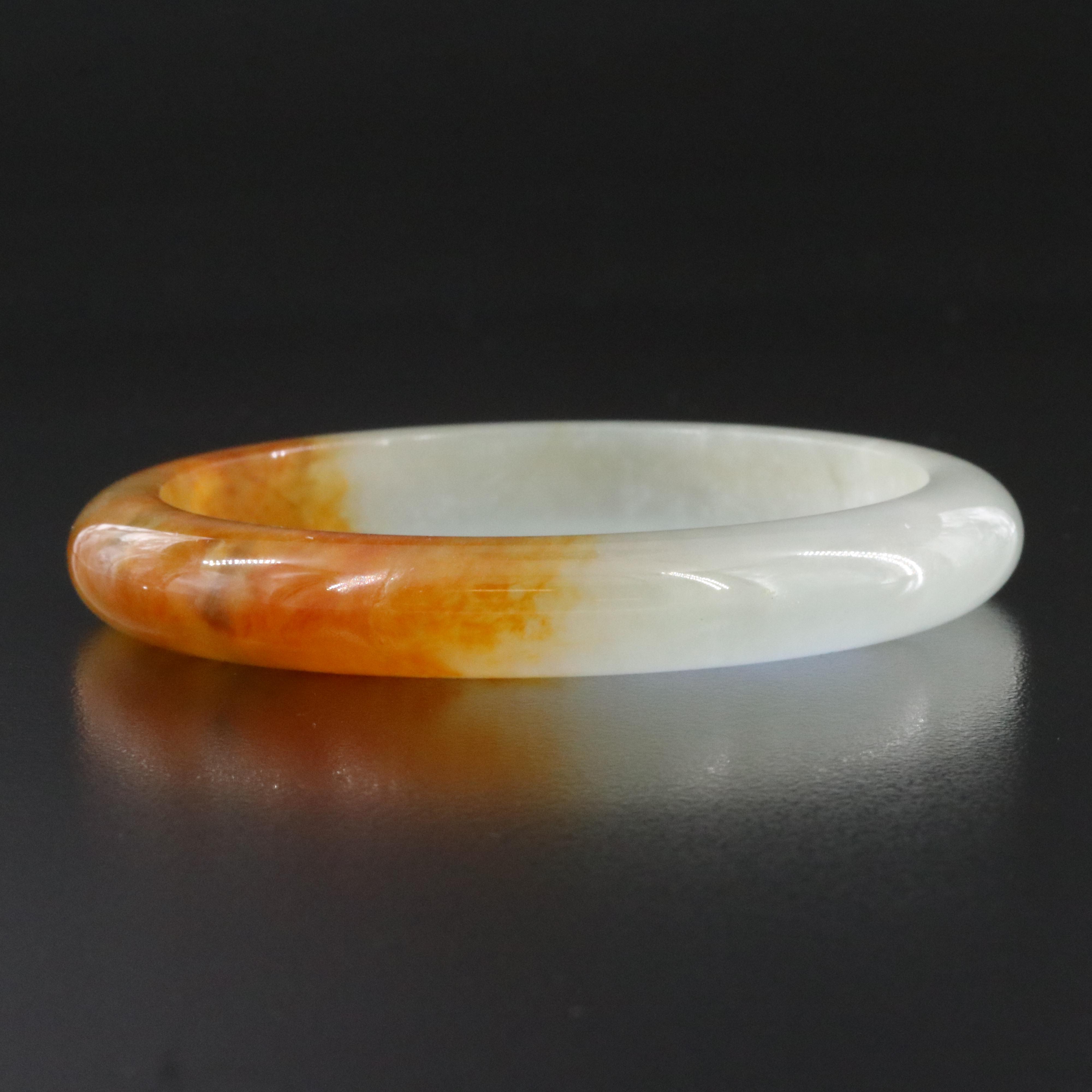 Jadeite Hololith Bangle