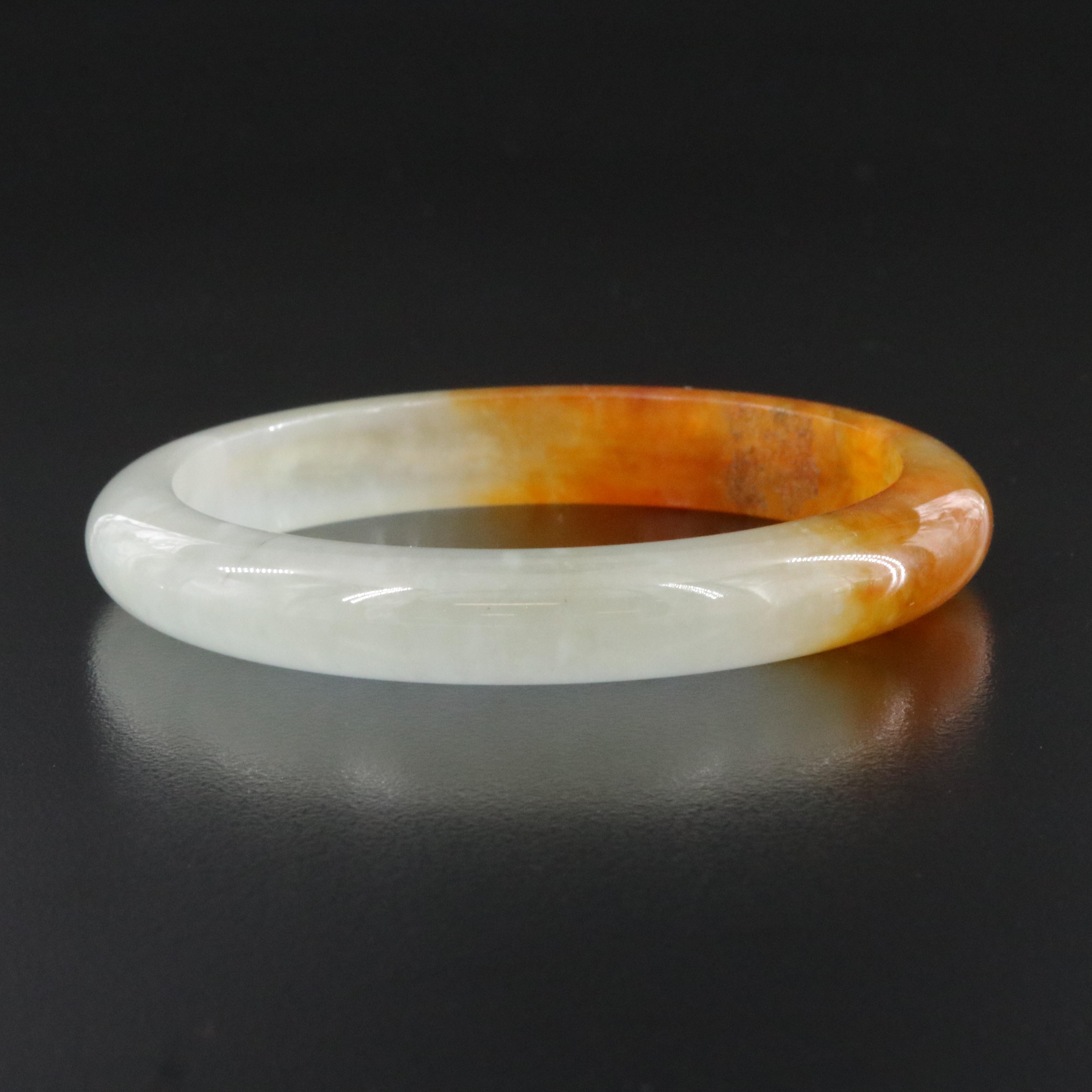 Jadeite Hololith Bangle