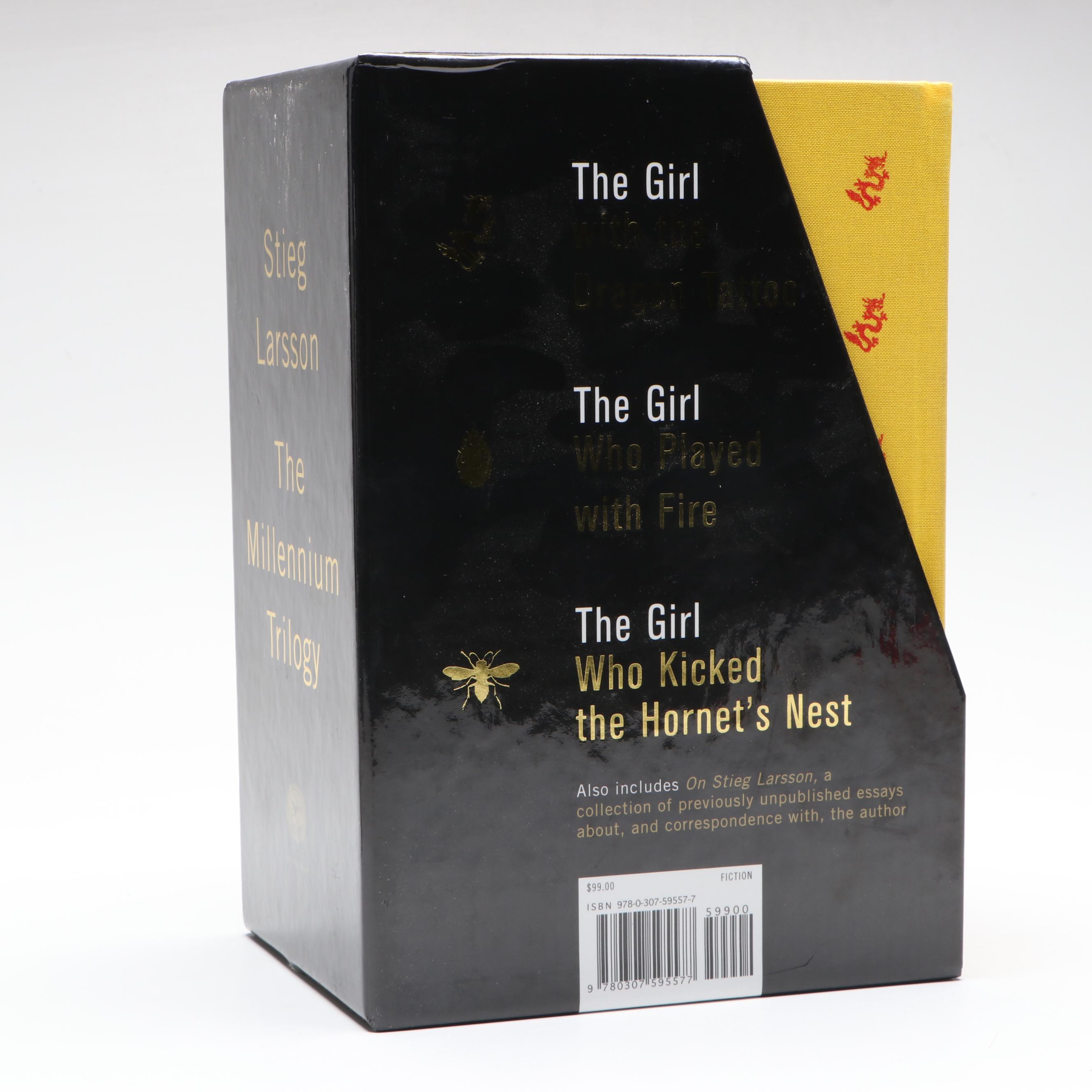 Deluxe Boxed Edition "The Millennium Trilogy" by Stieg Larsson, 2010