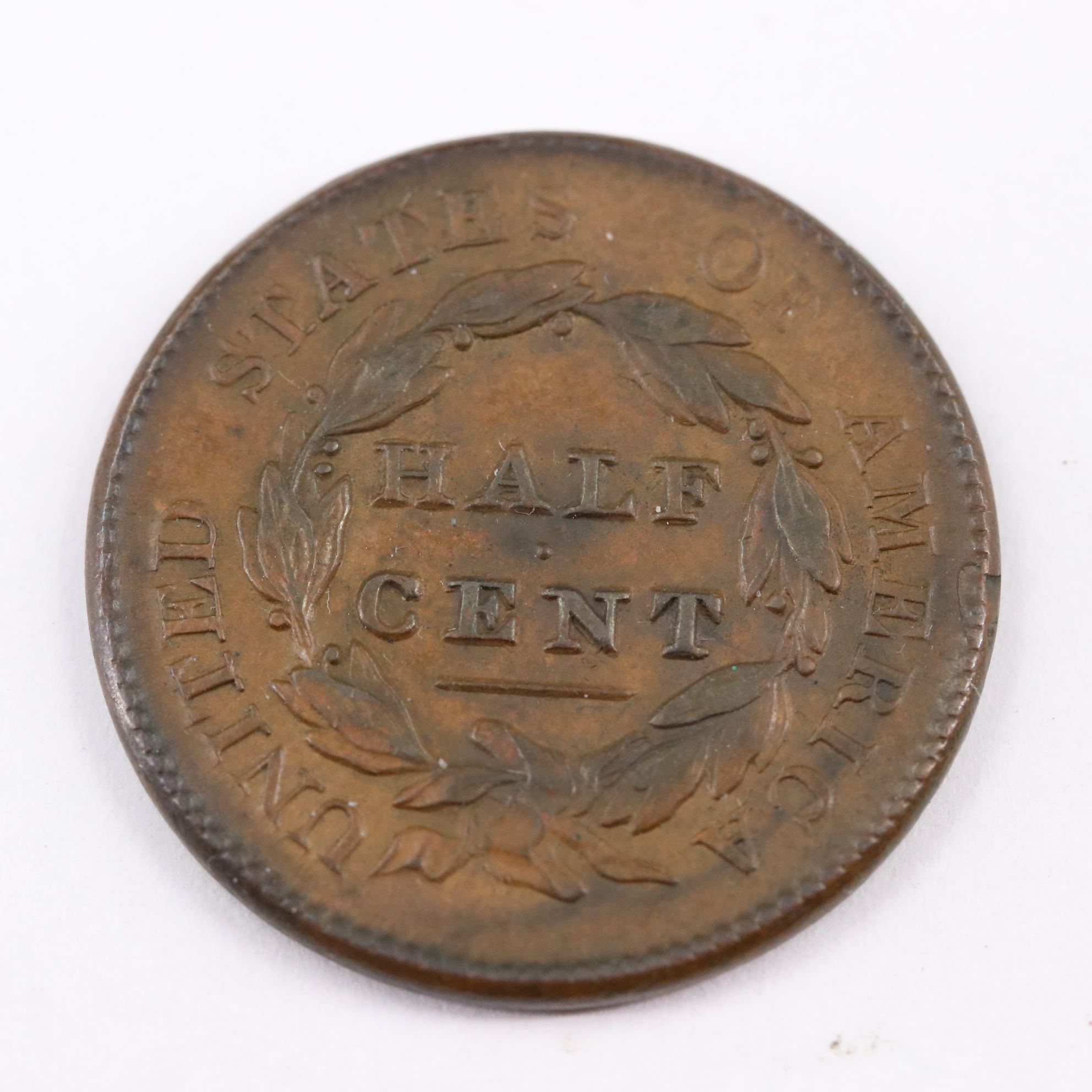 1829 U.S. Classic Head Half Cent