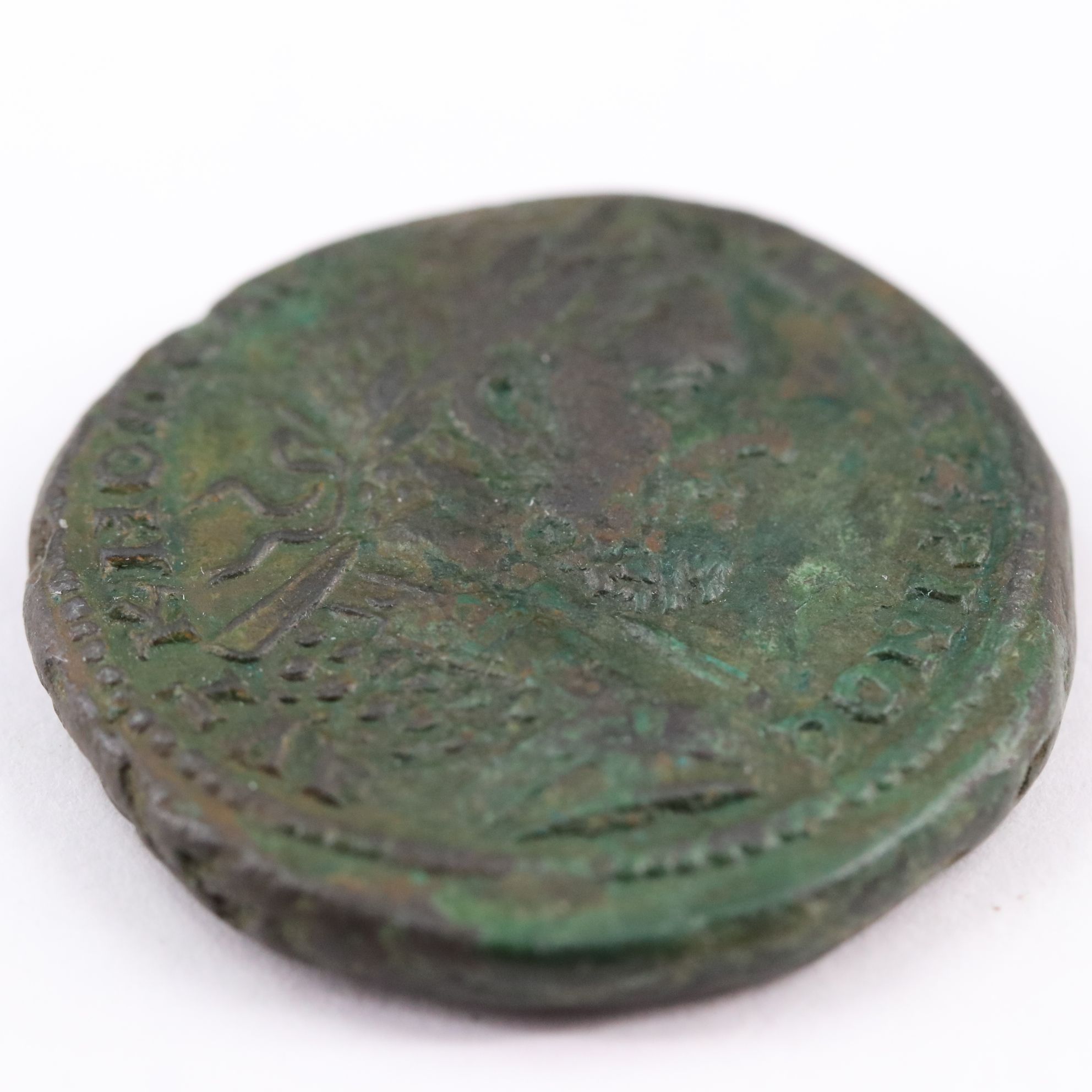 Ancient Roman Provincial Æ27 Coin of Macrinus, ca. 217 A.D.