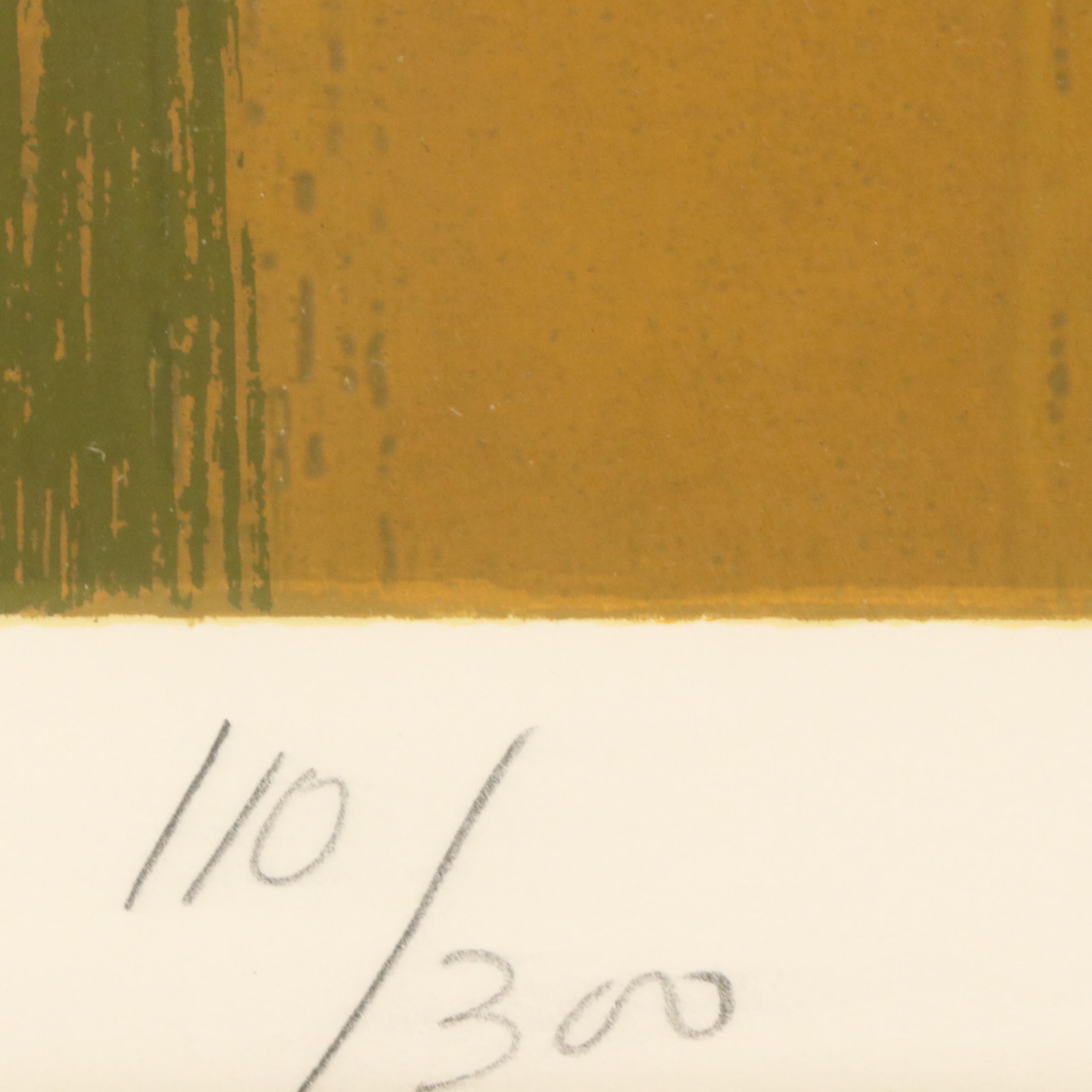 Nicola Simbari Hand-Embellished Serigraph "Clown à l'Ombrelle"