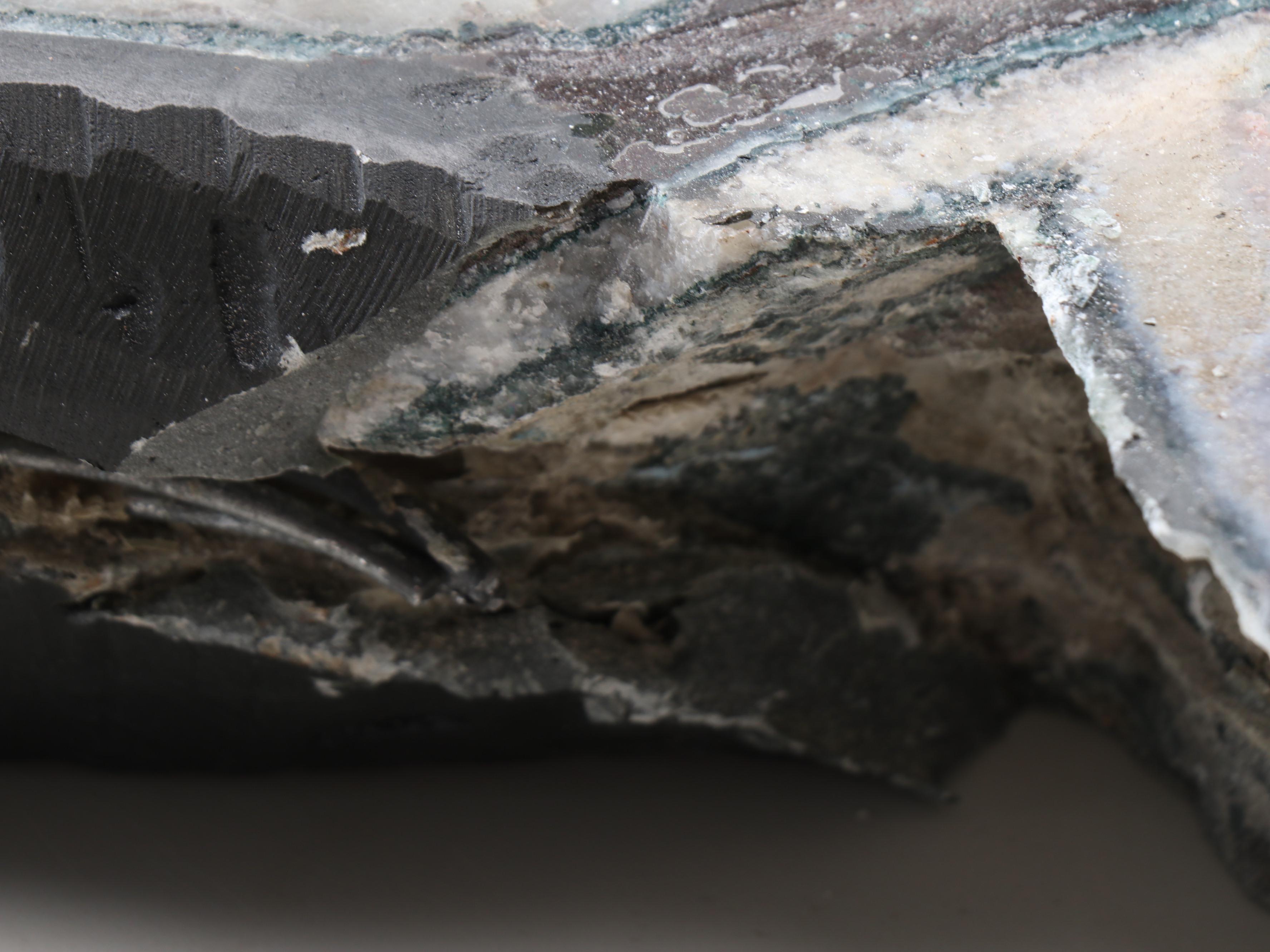 Amethyst Cathedral Cross-Section Specimen