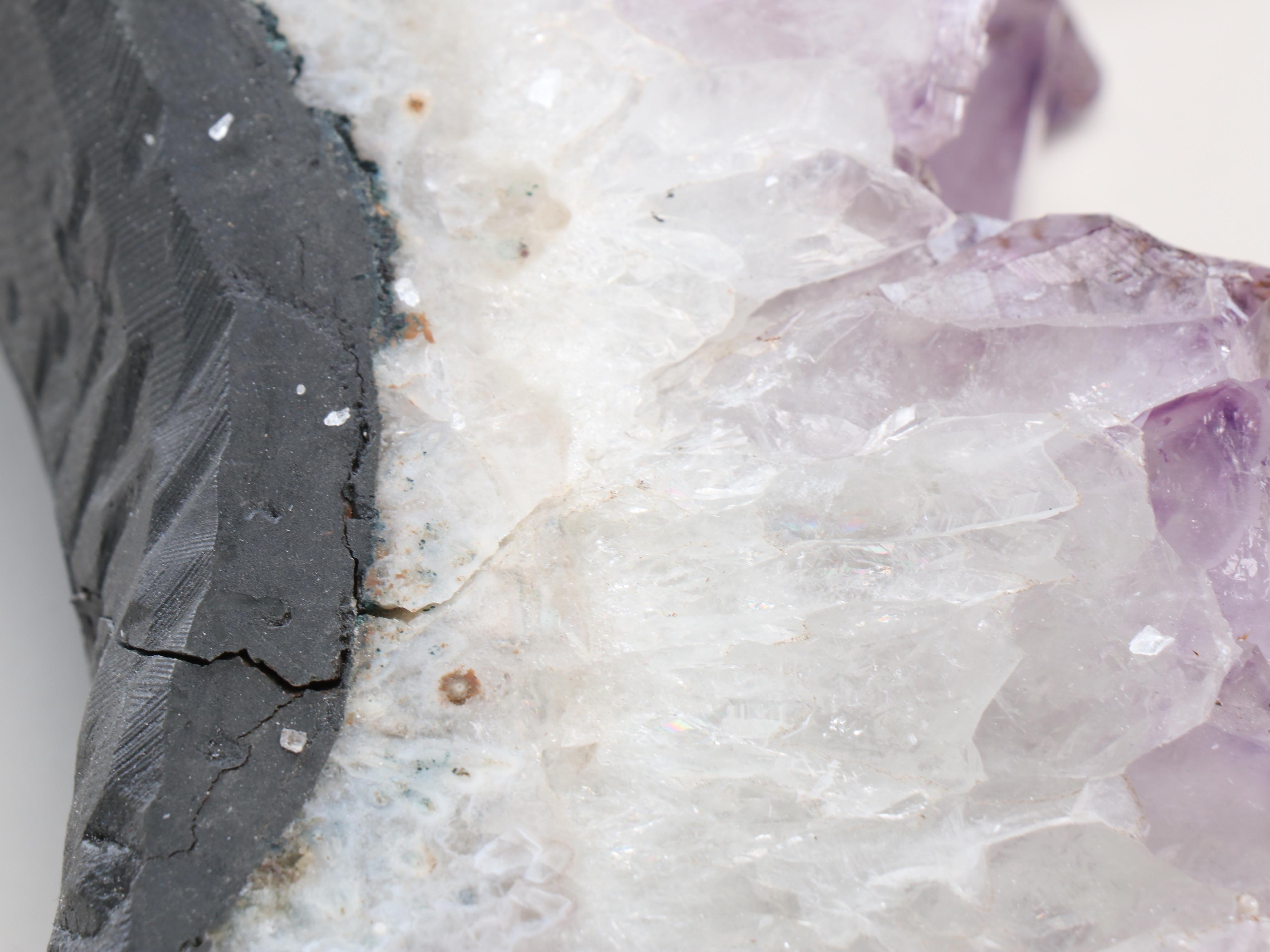 Amethyst Cathedral Cross-Section Specimen