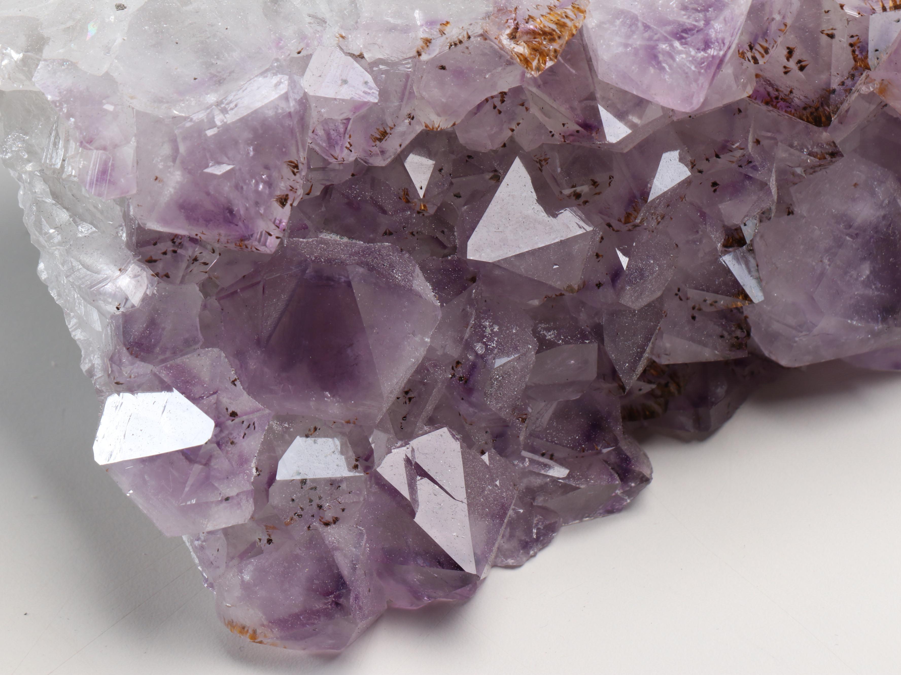 Amethyst Cathedral Cross-Section Specimen