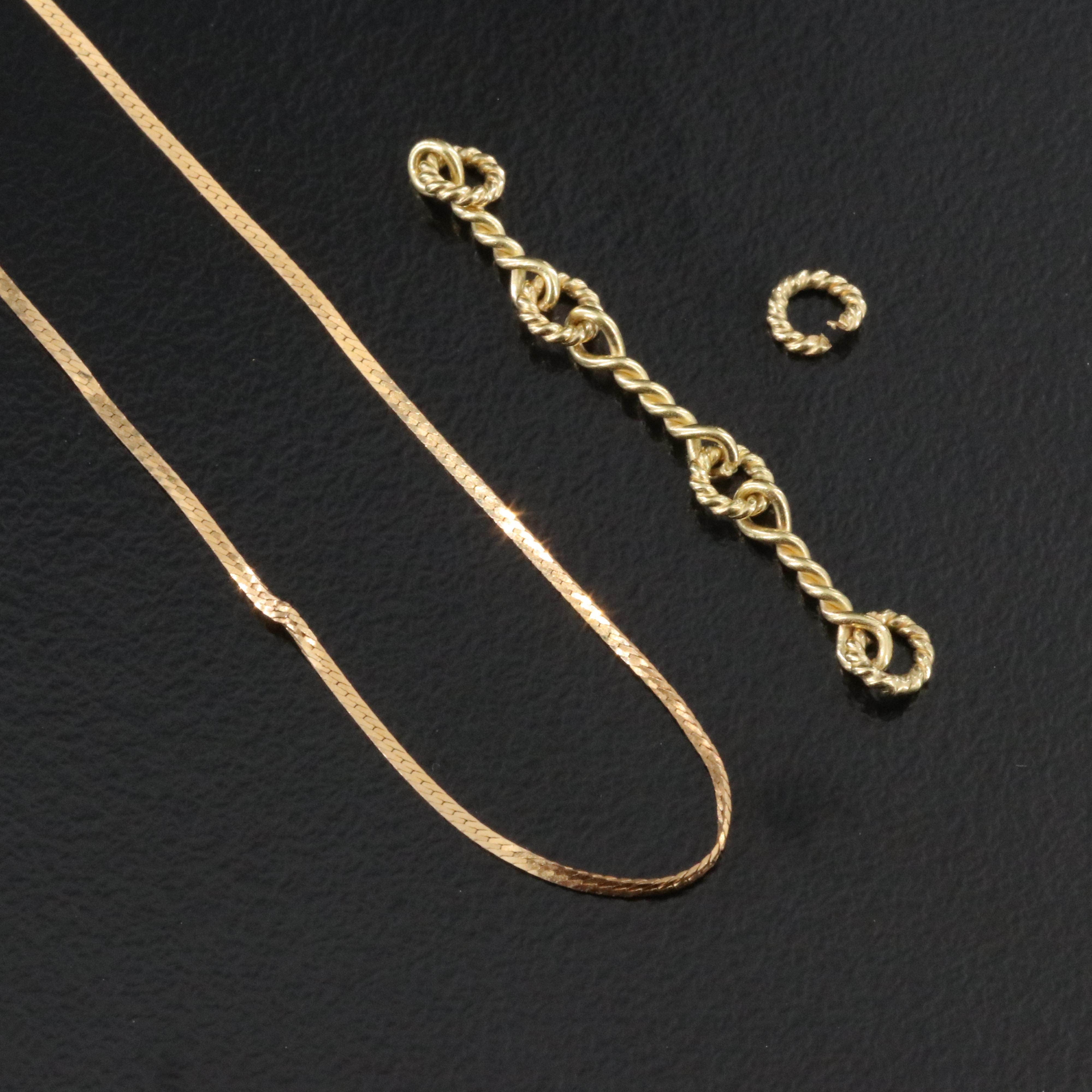 Scrap 18K and 14K Jewelry