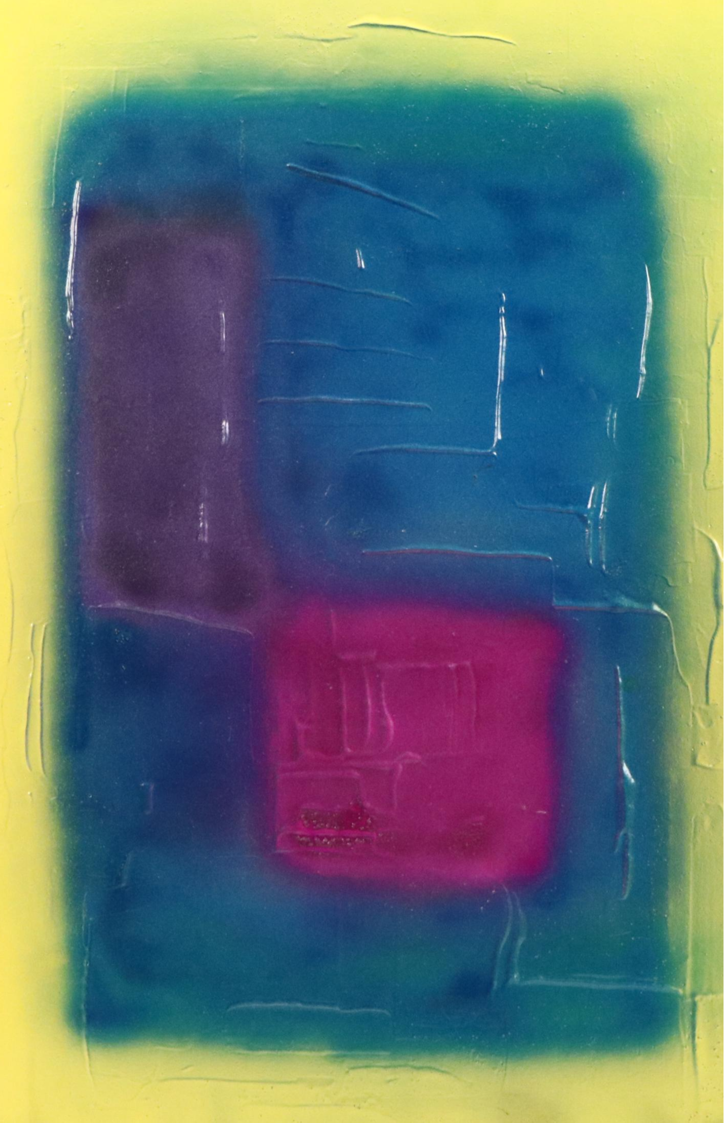 Jason Michael Durham Abstract Mixed Media Painting "Harmony Shifts," 2025