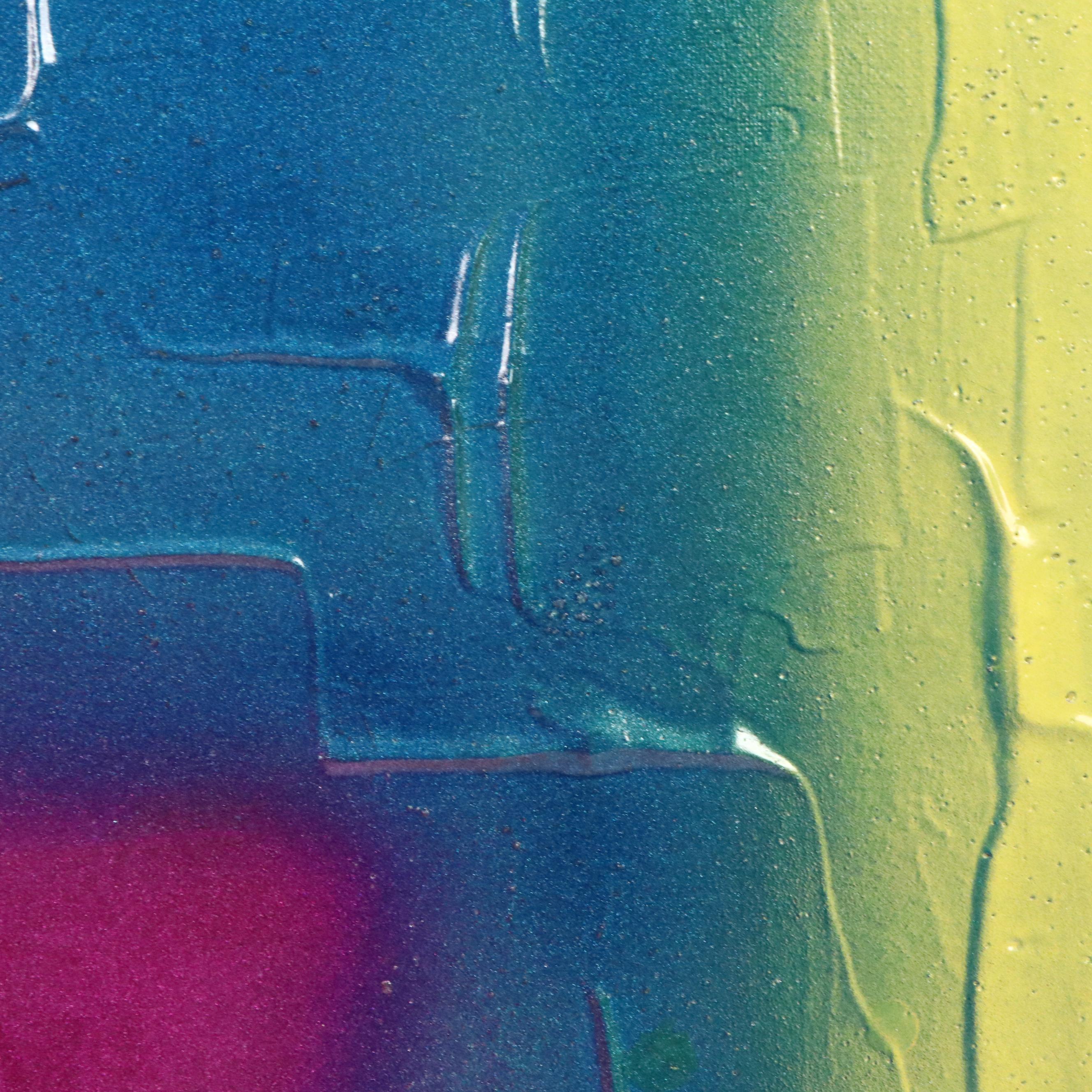 Jason Michael Durham Abstract Mixed Media Painting "Harmony Shifts," 2025