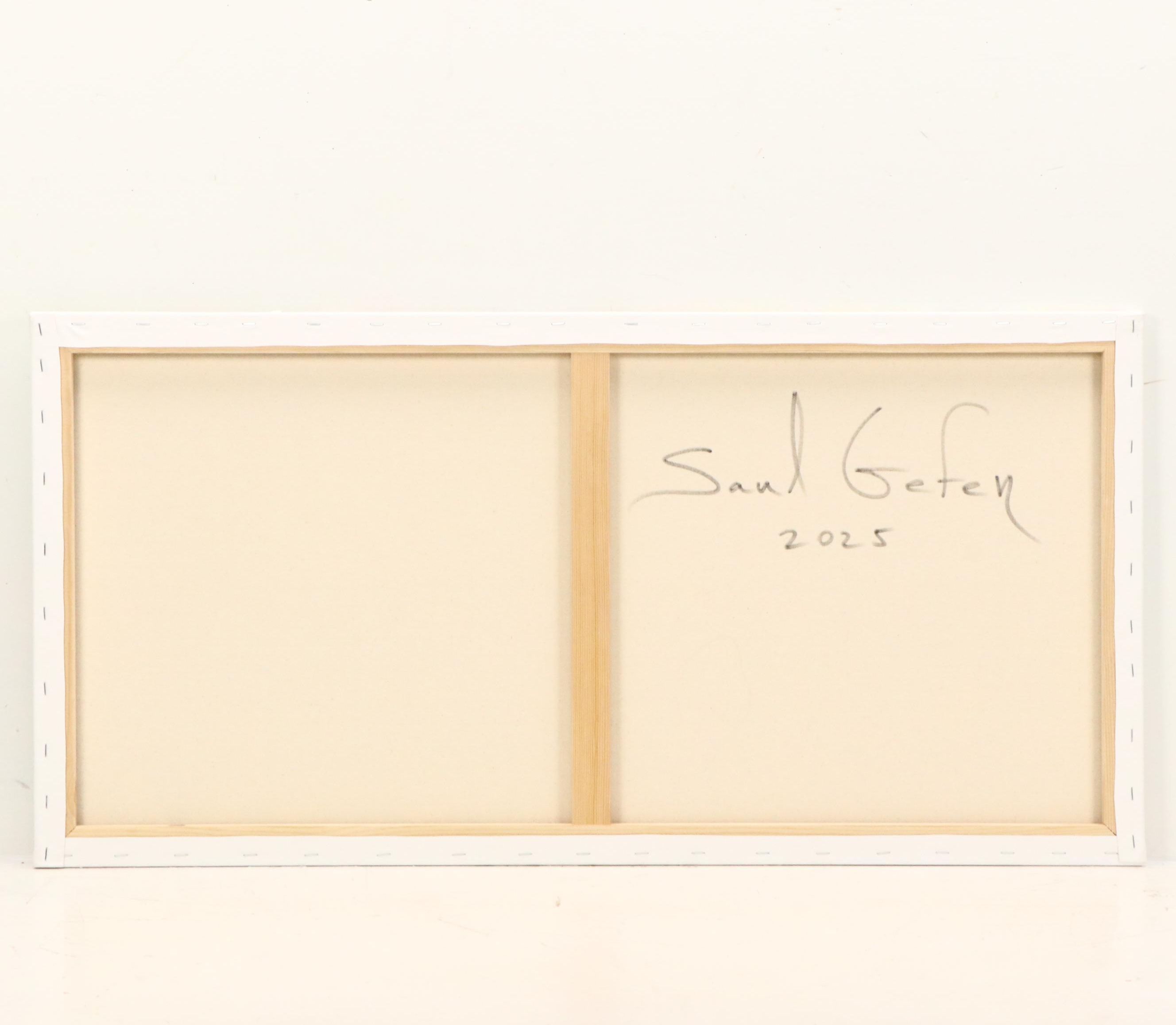 Saul Gefen Abstract Acrylic Painting, 2025