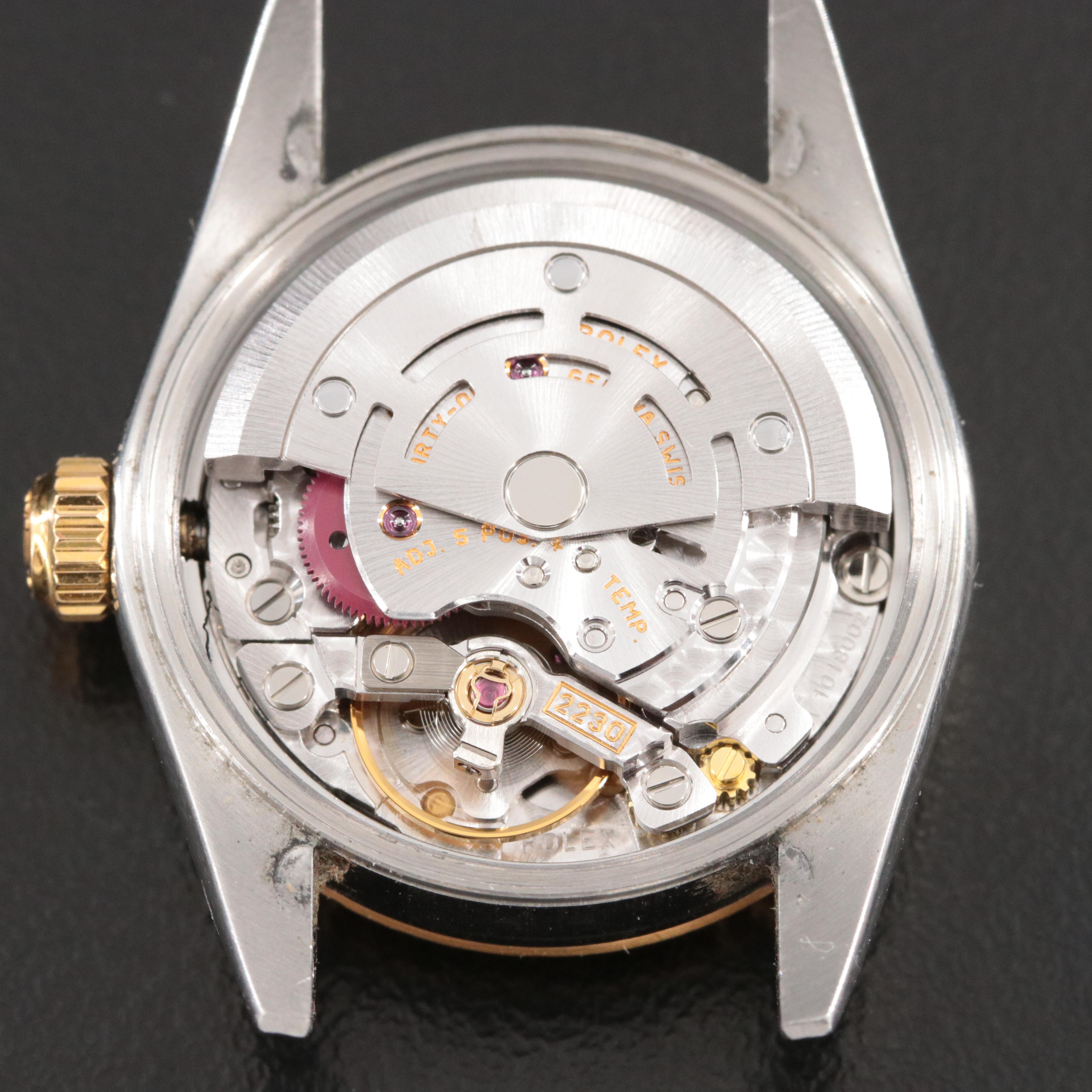 2004 Rolex Oyster Perpetual 18K & Steel Watch