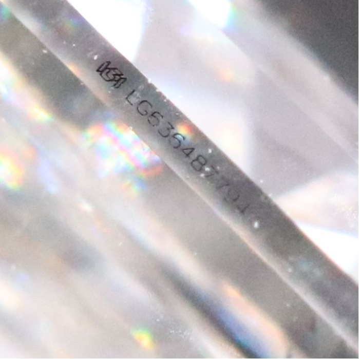 Loose 3.32 CT Lab Grown Diamond with IGI Report