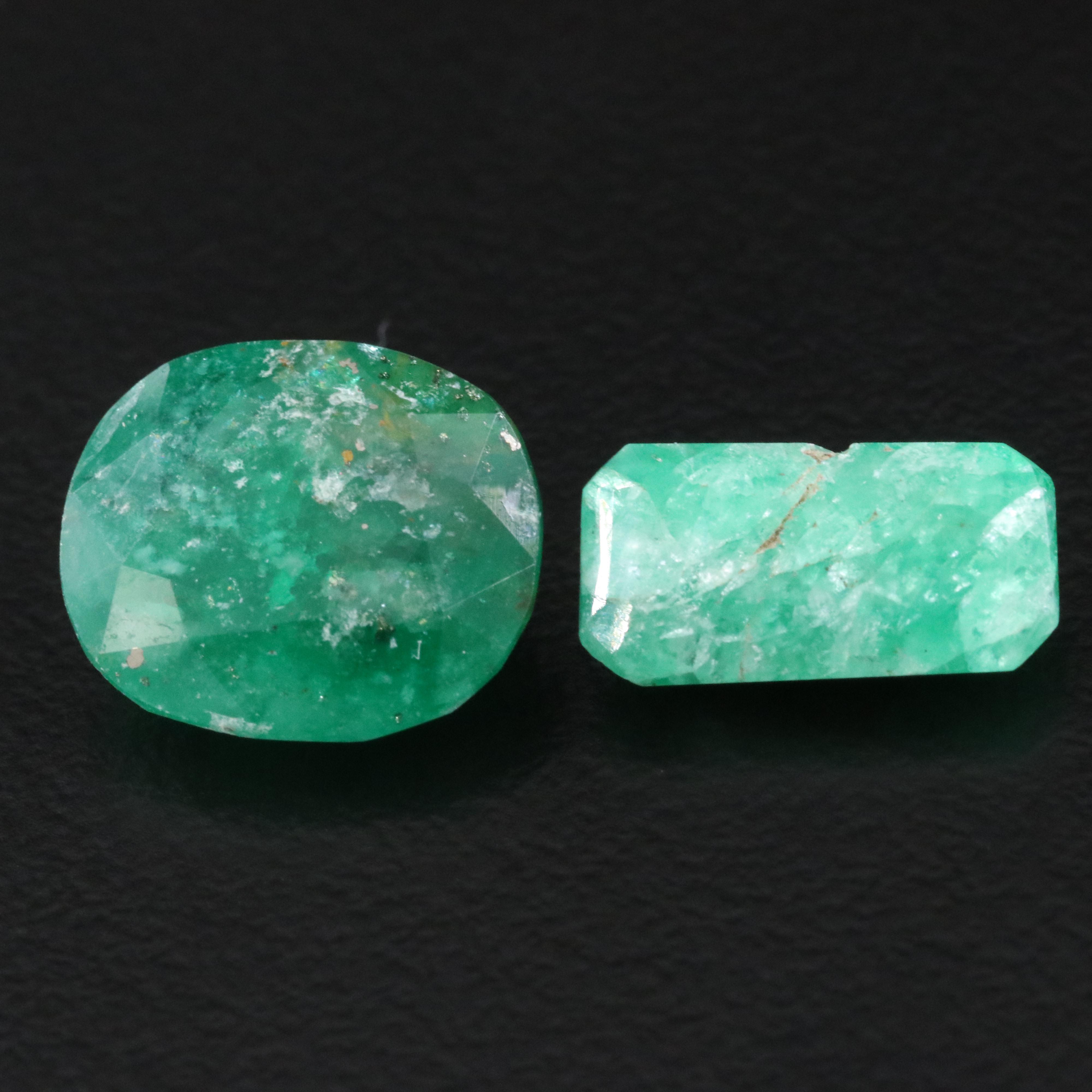 Loose 5.24 CTW Emerald Lot