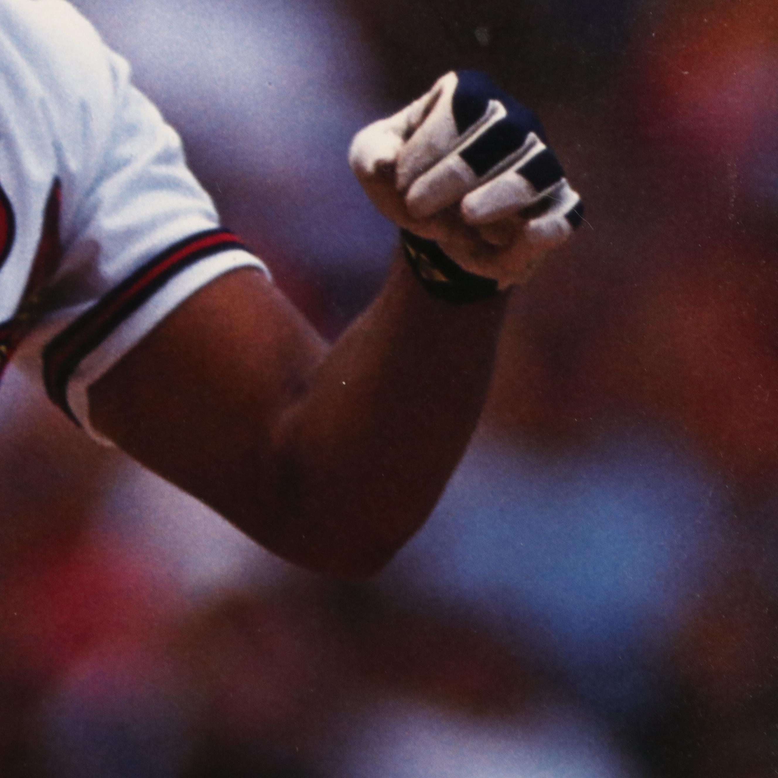 Dave Justice "Chief Justice" Atlanta Braves MLB Poster, 1991