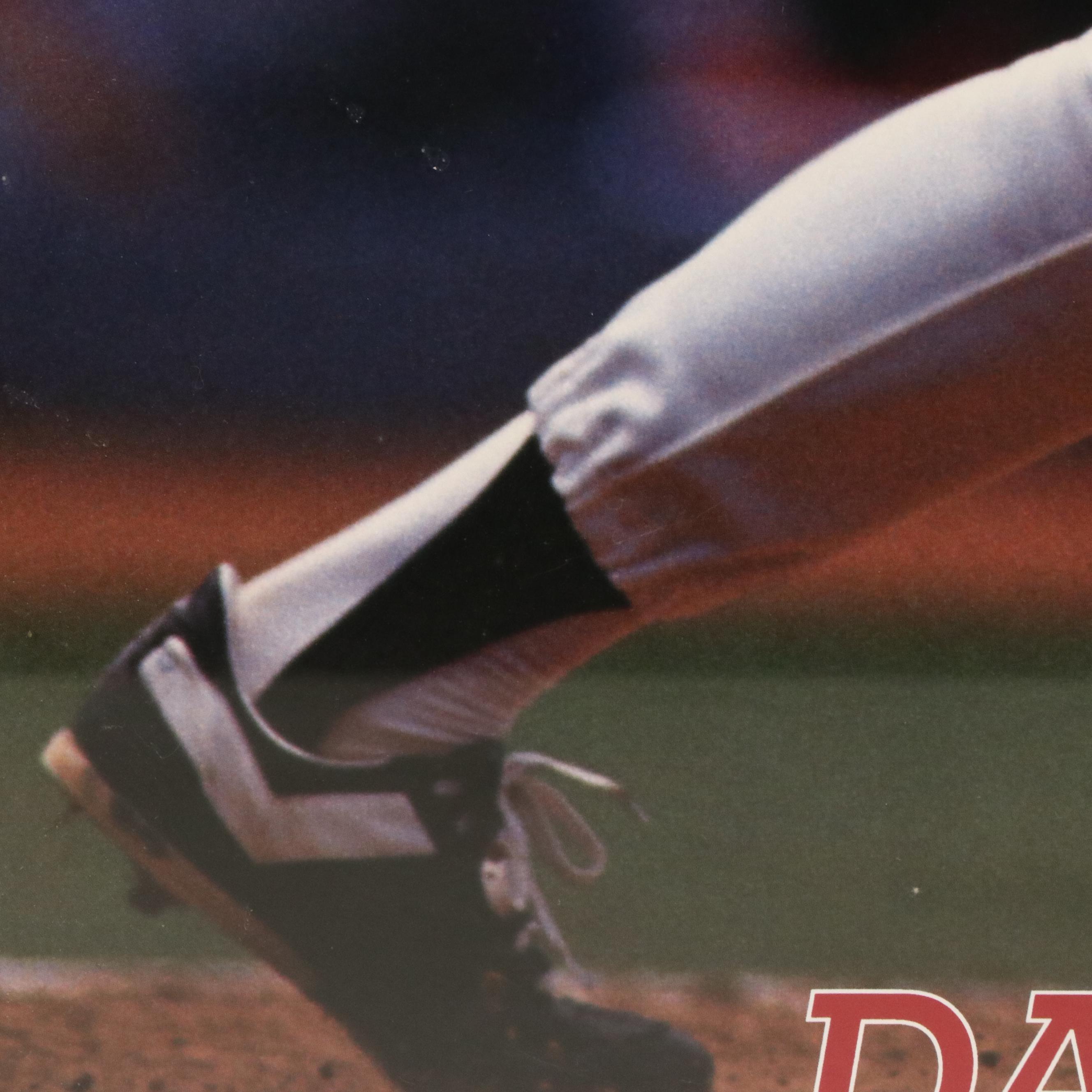 Dave Justice "Chief Justice" Atlanta Braves MLB Poster, 1991