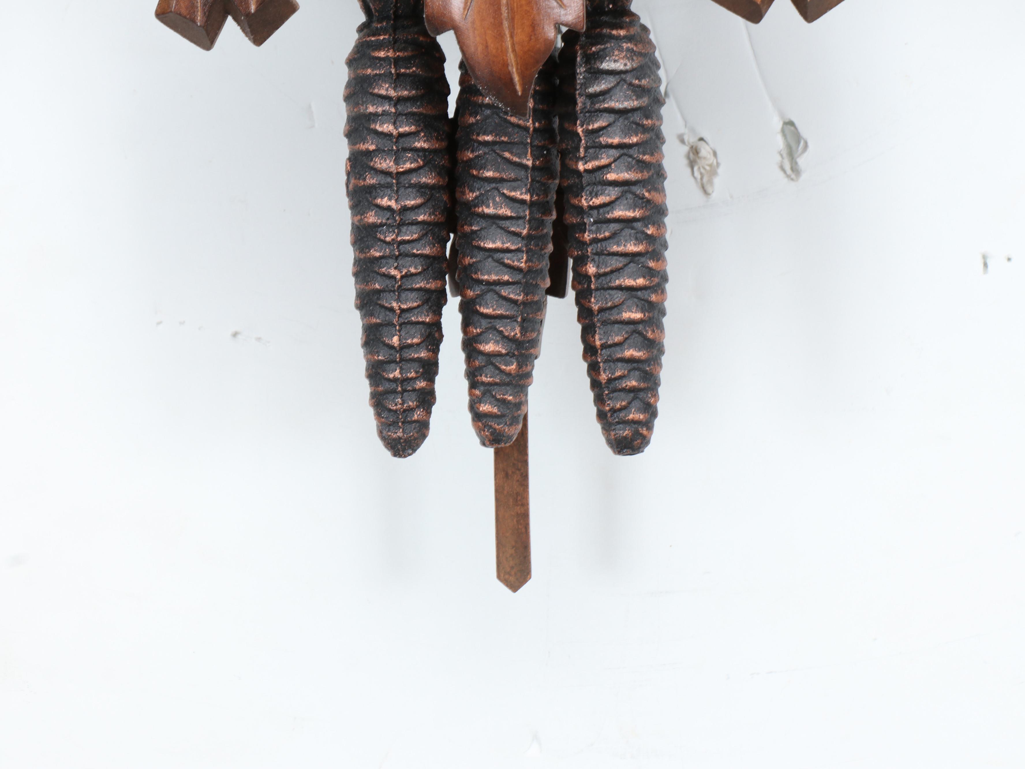 Danbury Mint Black Forest Wood Cuckoo Clock