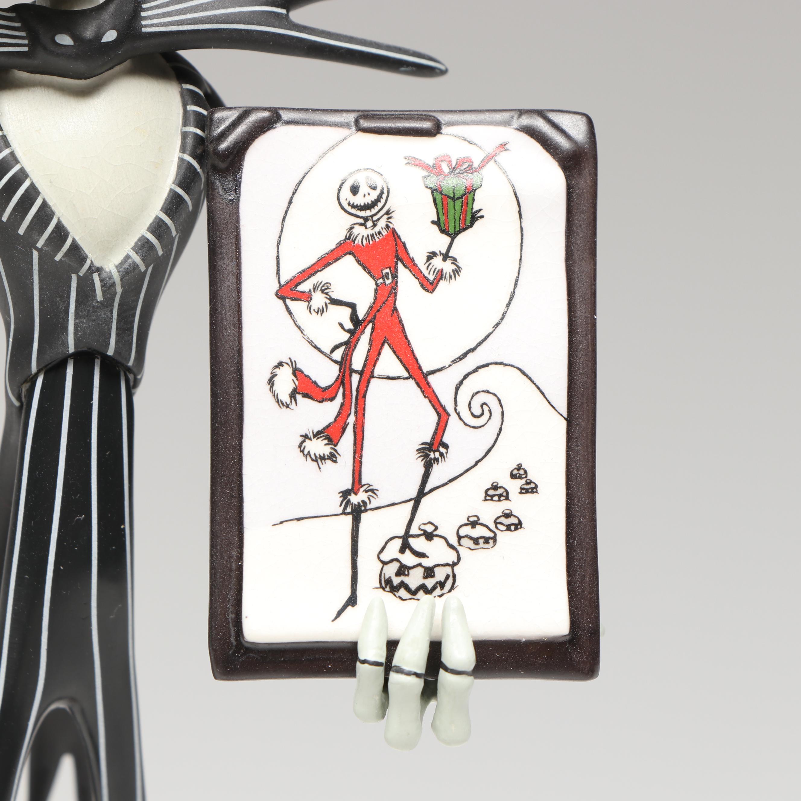 Disney "My Christmas is Filled with Laughter and Joy" Jack Porcelain Figurine