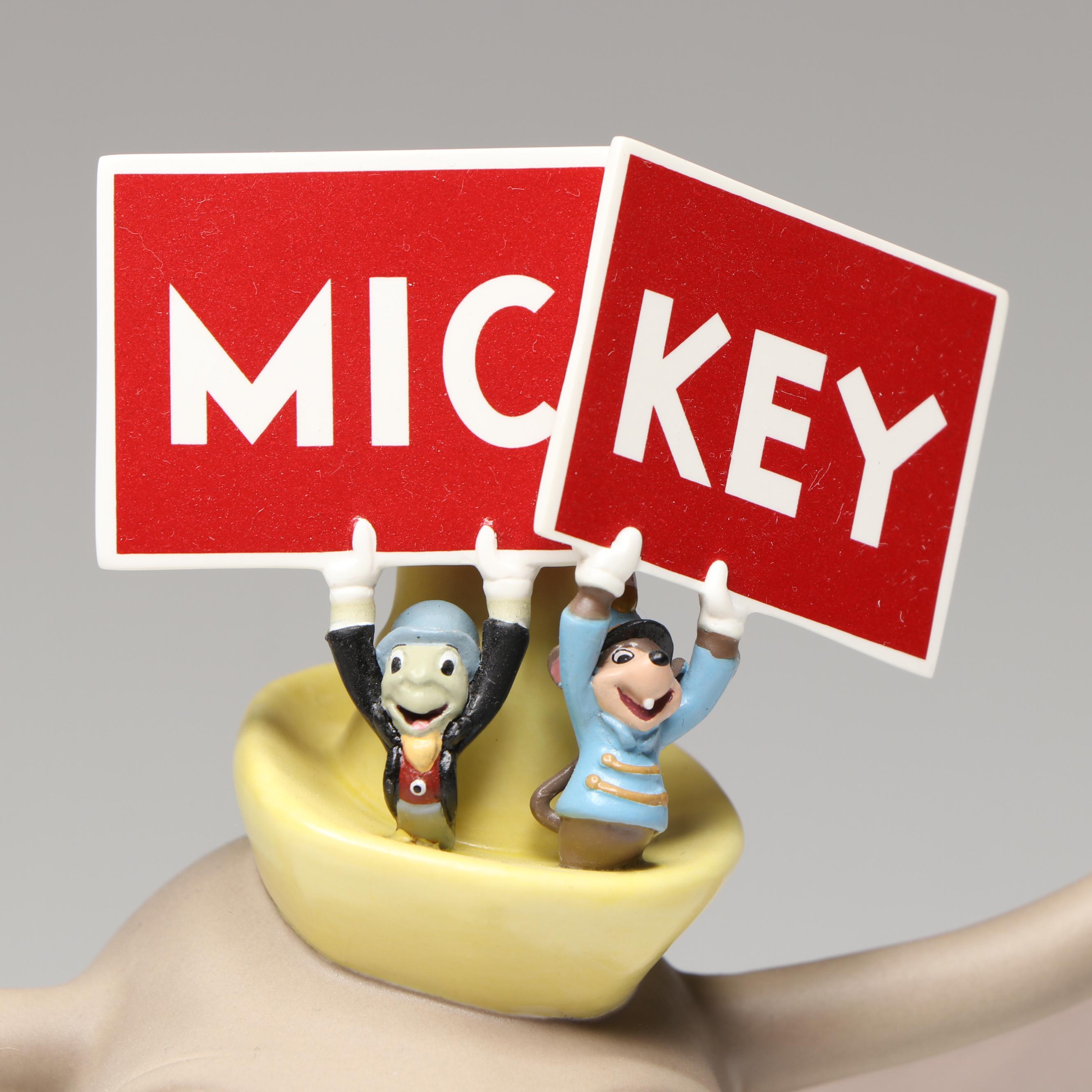 Disney Mickey Mouse Club "Spell It Out" Porcelain Figurine, 2008