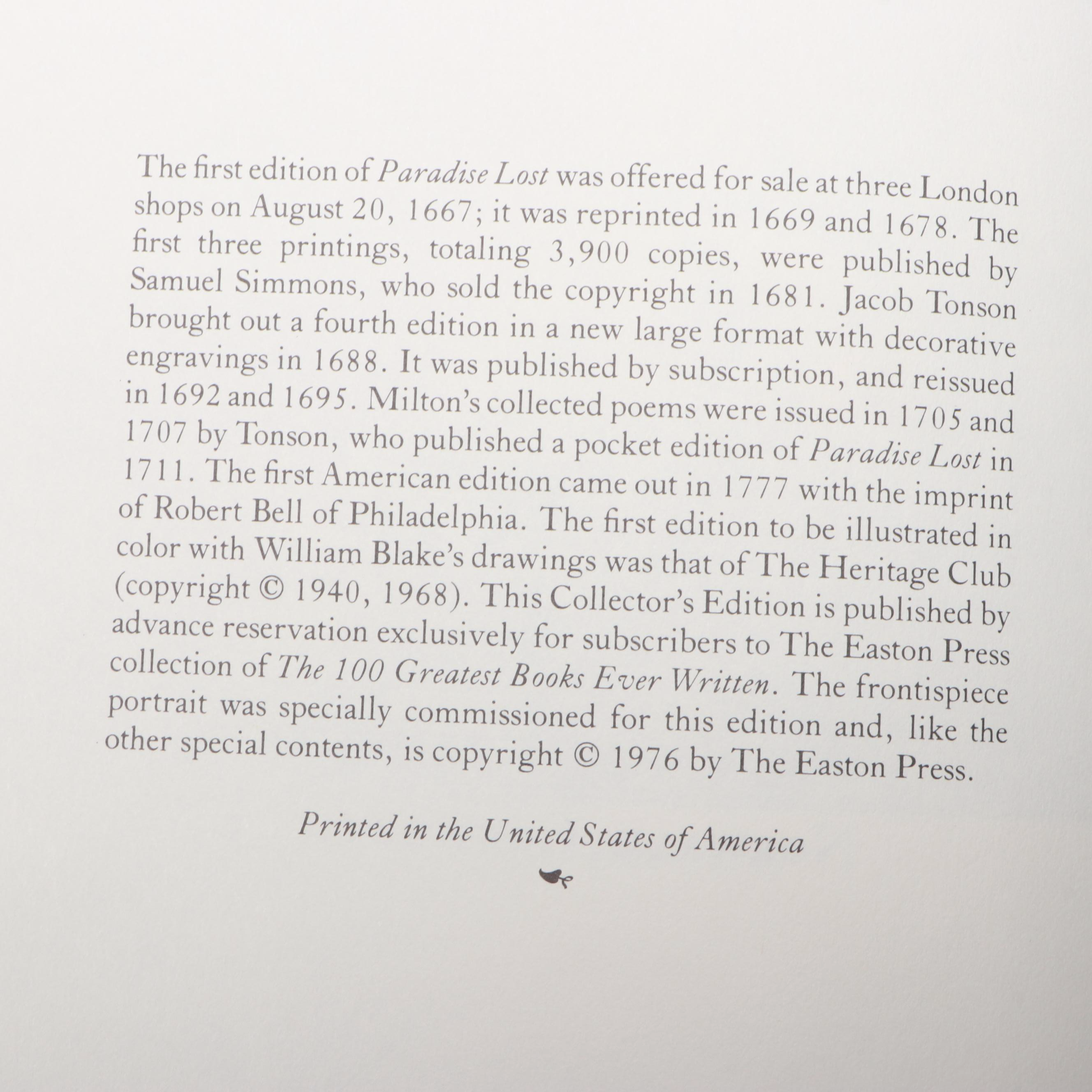 Easton Press "Moby-Dick" by Herman Melville and More Literary Classics