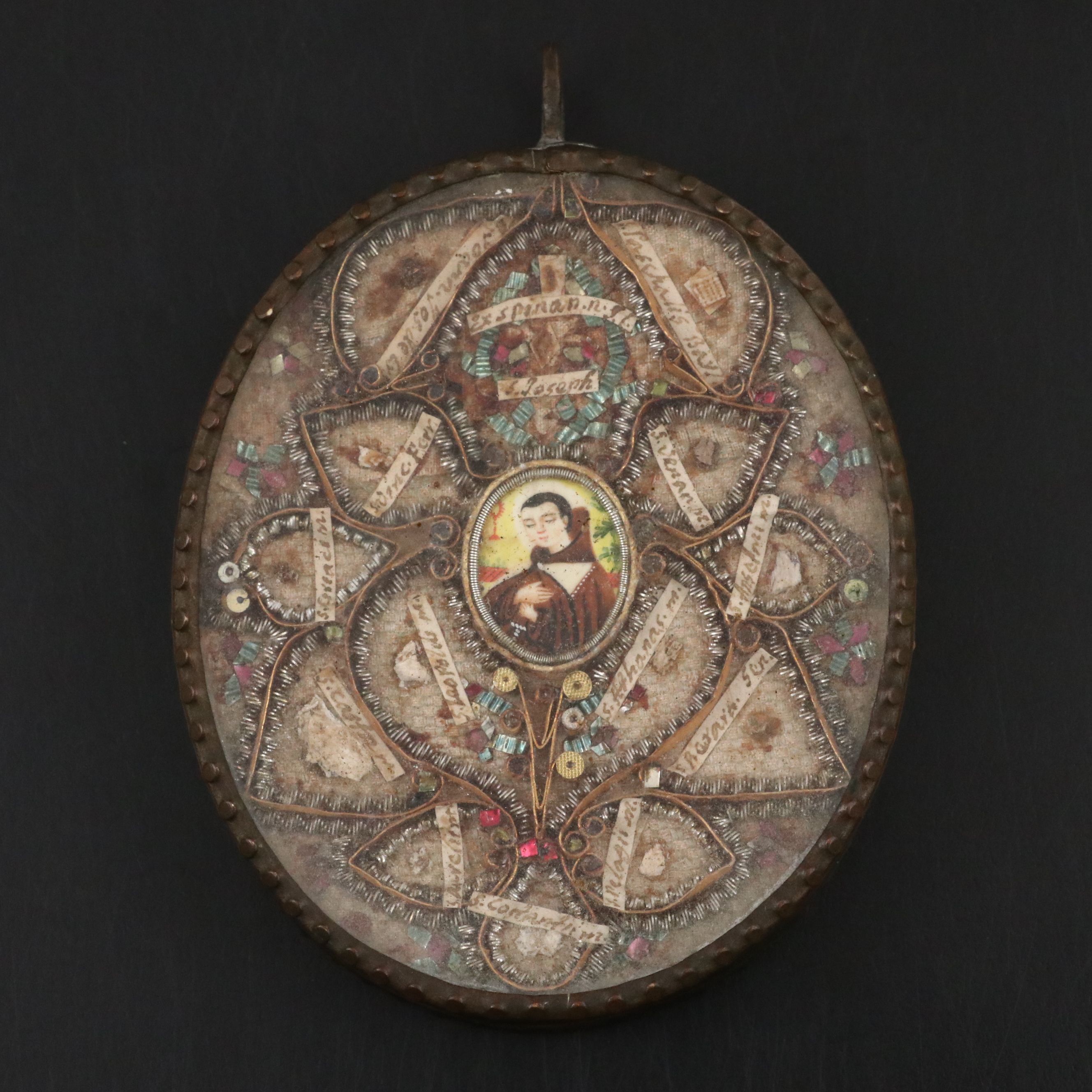 Double-Sided 27 Saints Catholic Multi-Reliquary Theca