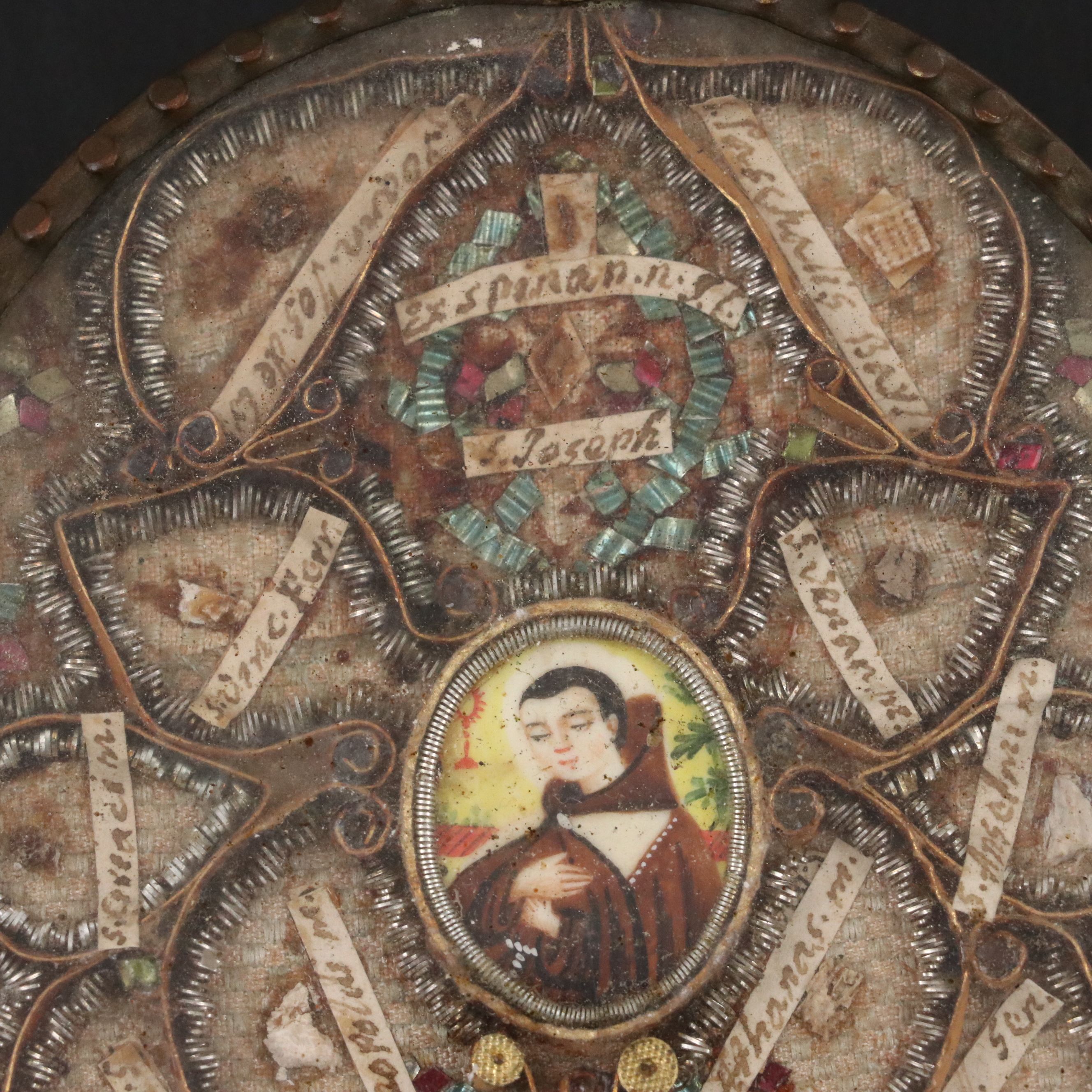 Double-Sided 27 Saints Catholic Multi-Reliquary Theca