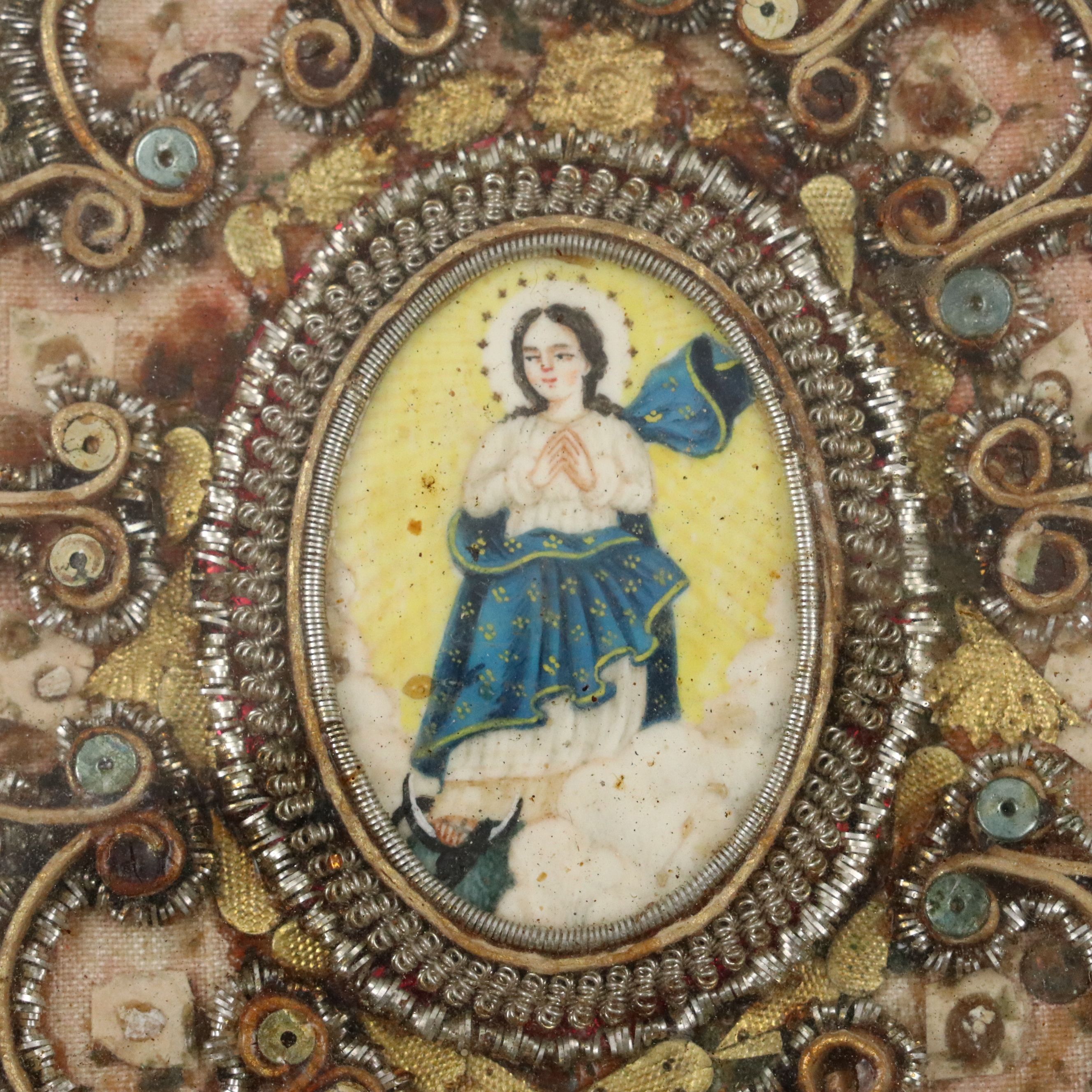 Double-Sided 27 Saints Catholic Multi-Reliquary Theca